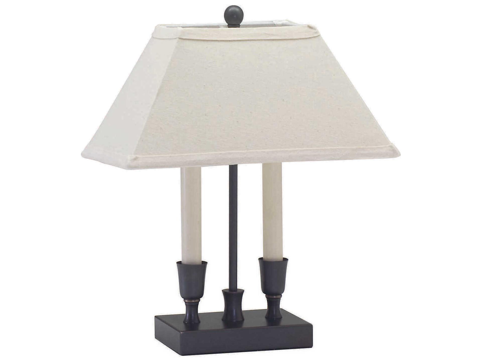 Coach Two Light Accent Table Lamp in Oil Rubbed Bronze