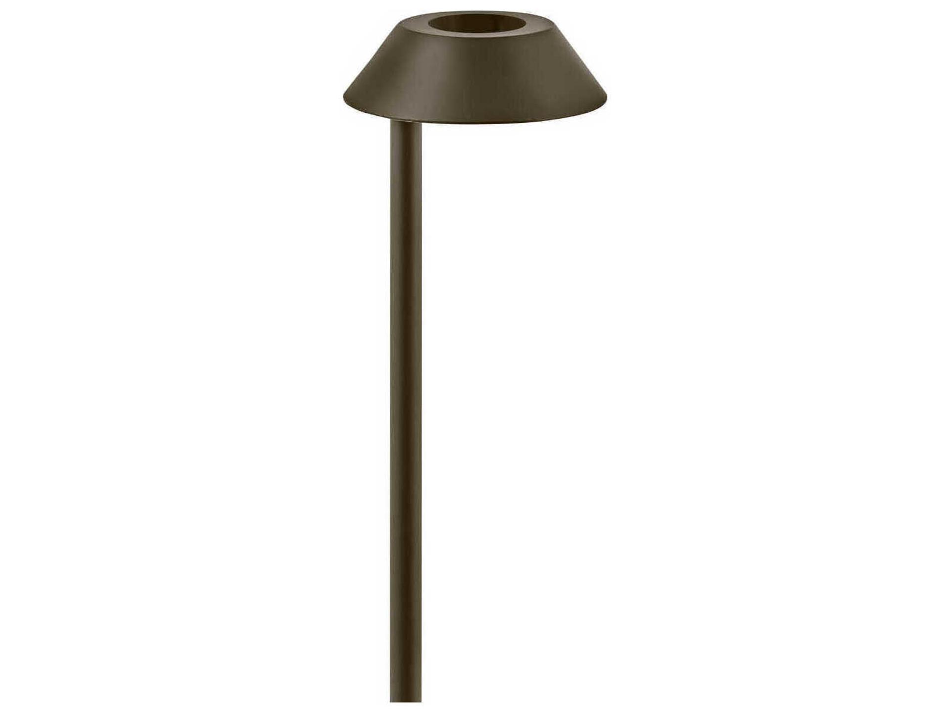 Aura LED Path Light in Bronze with Acrylic Lens