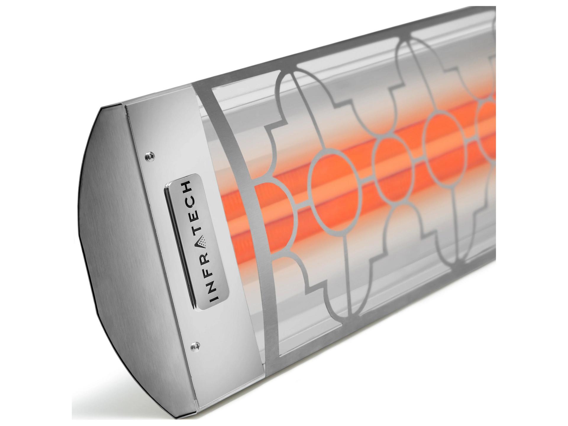 Infratech Motif Mediterranean Stainless Steel Patio Heater6000W 208V 28.85 Amps