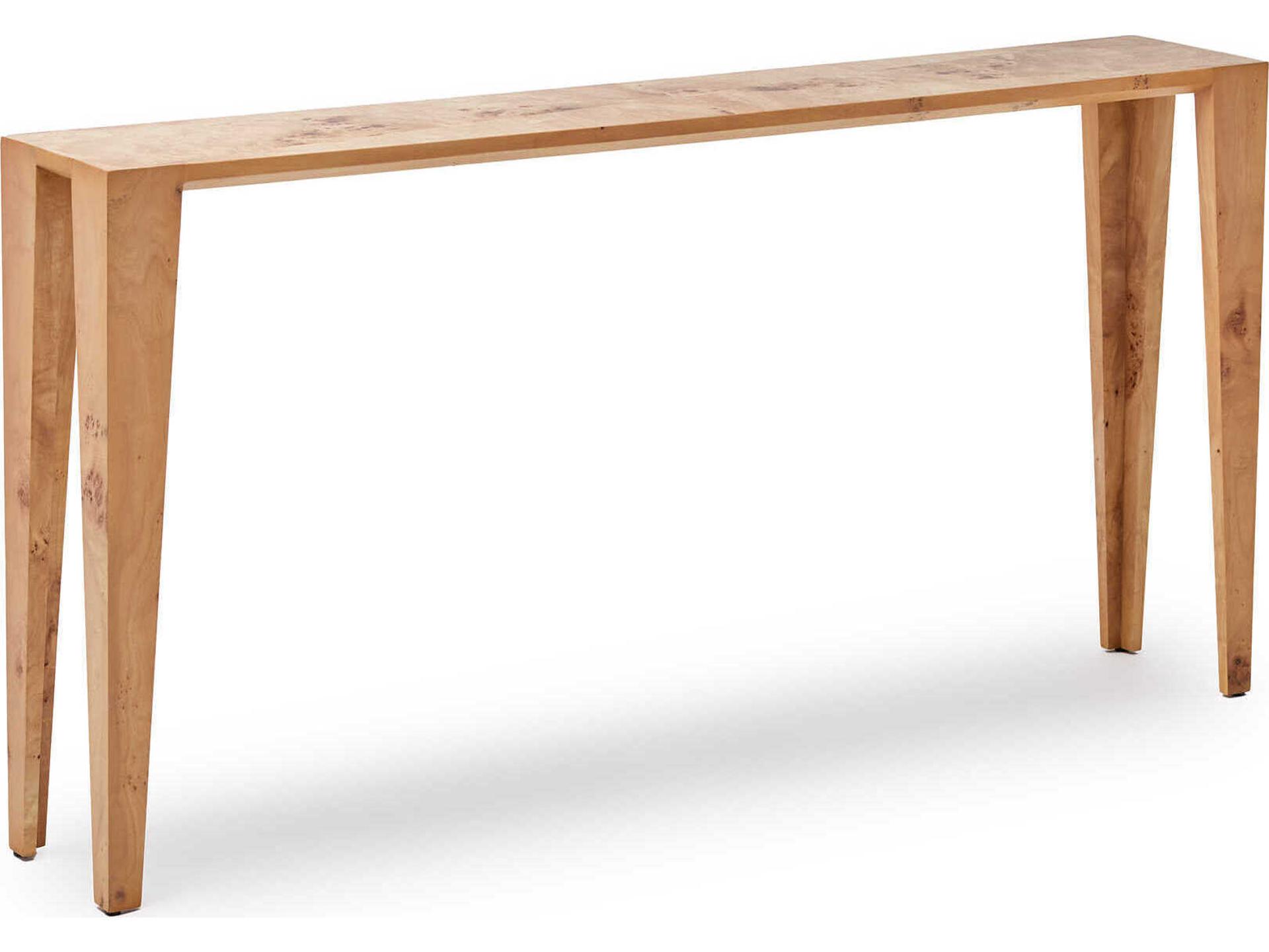Sherwood Rectangular Wood Canyon Console Table