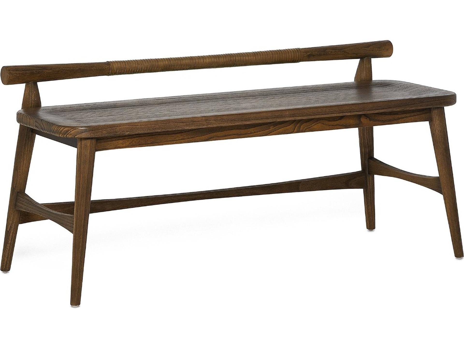 Madeira Toffee Brown Accent Bench
