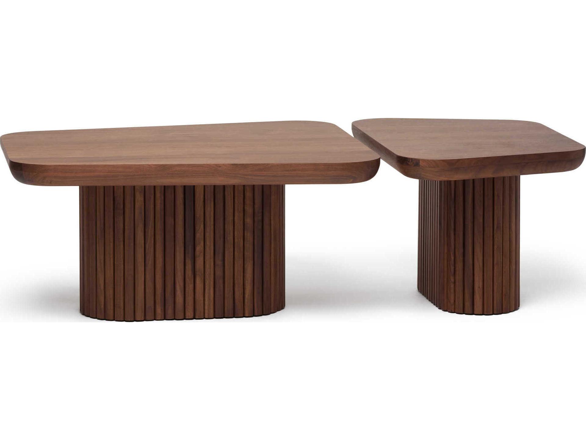 Carrabelle Wood Classic Walnut Coffee Table