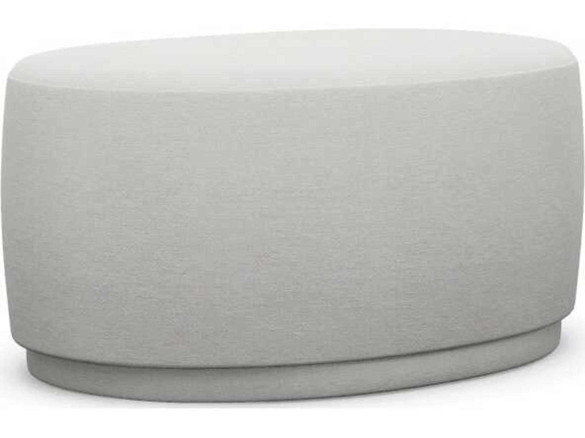 Dana Fresco Cream Upholstered Ottoman