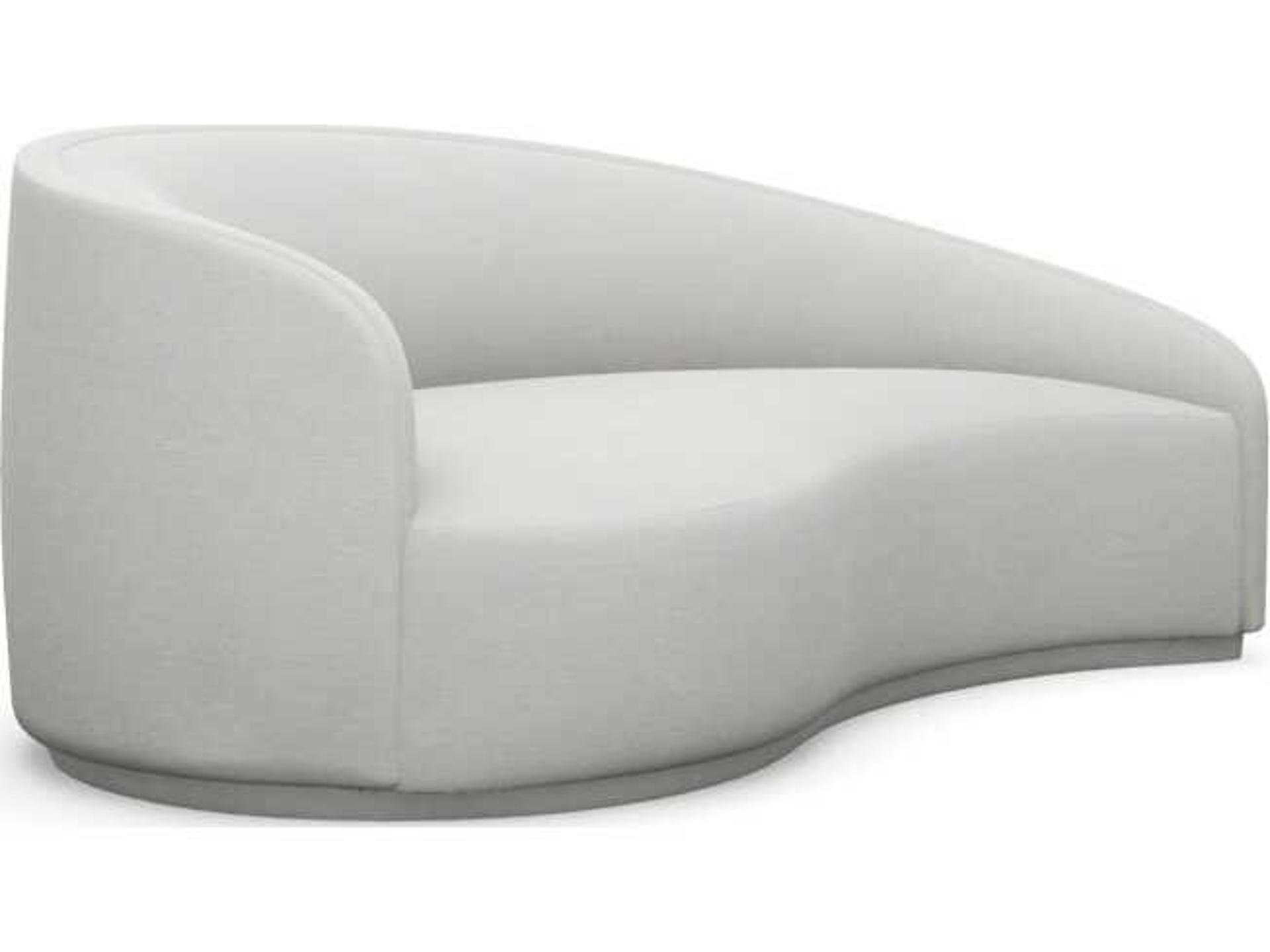 Dana Fresco Gray Upholstered Chaise