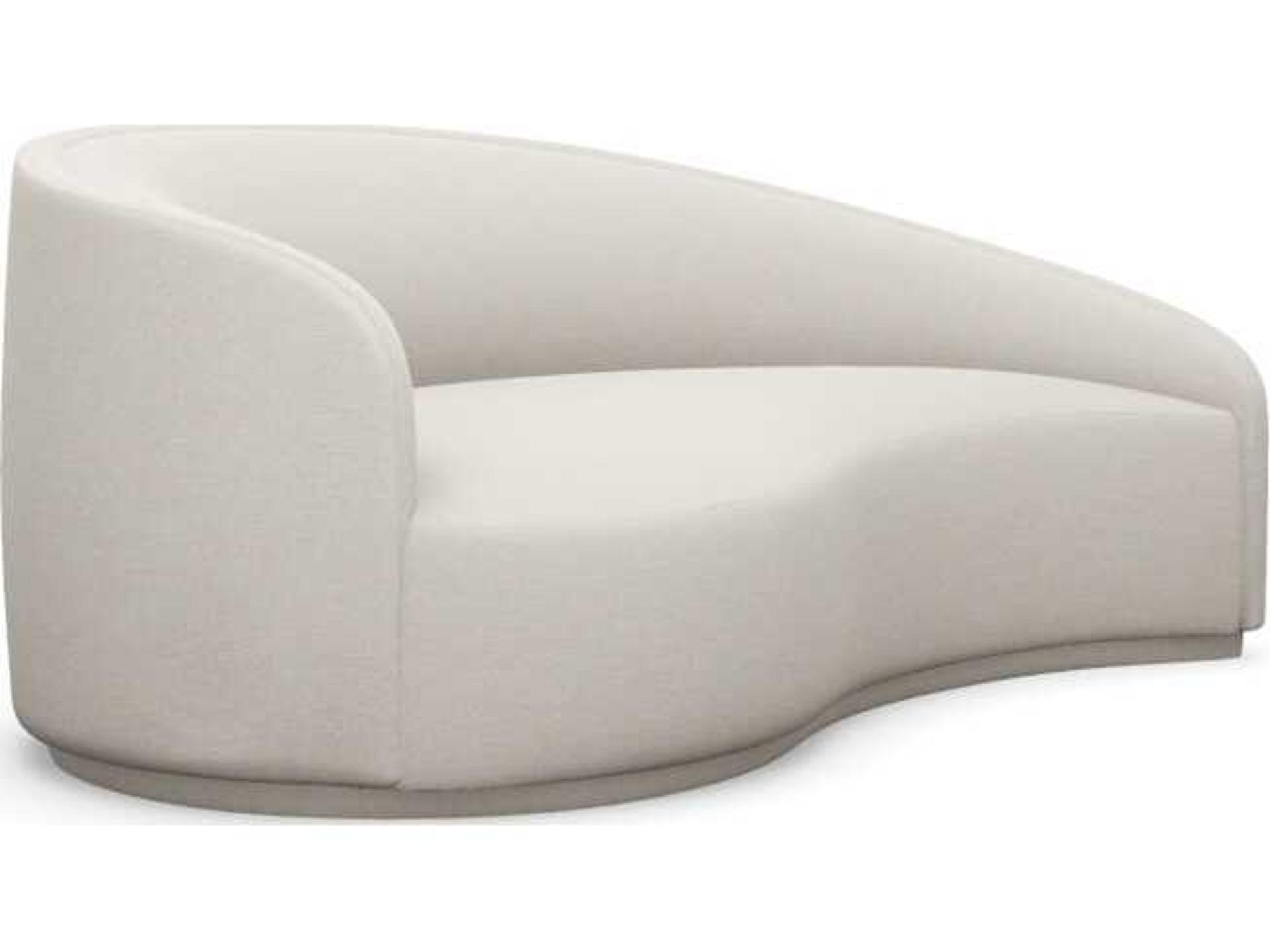 Dana Cameo Cream Upholstered Chaise