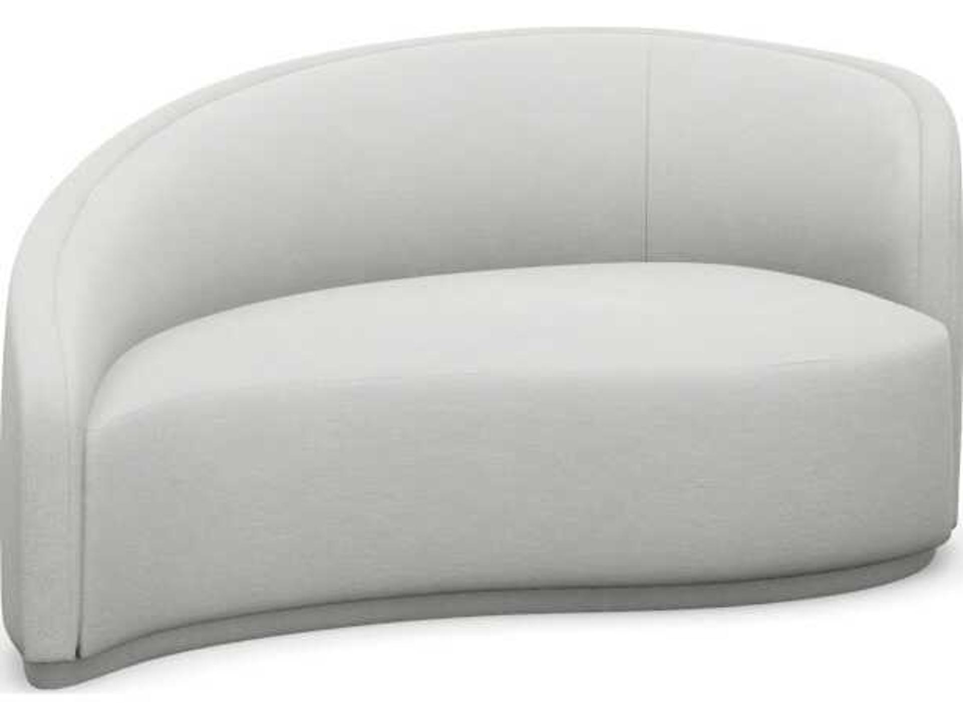 Dana Fresco Gray Upholstered Chaise