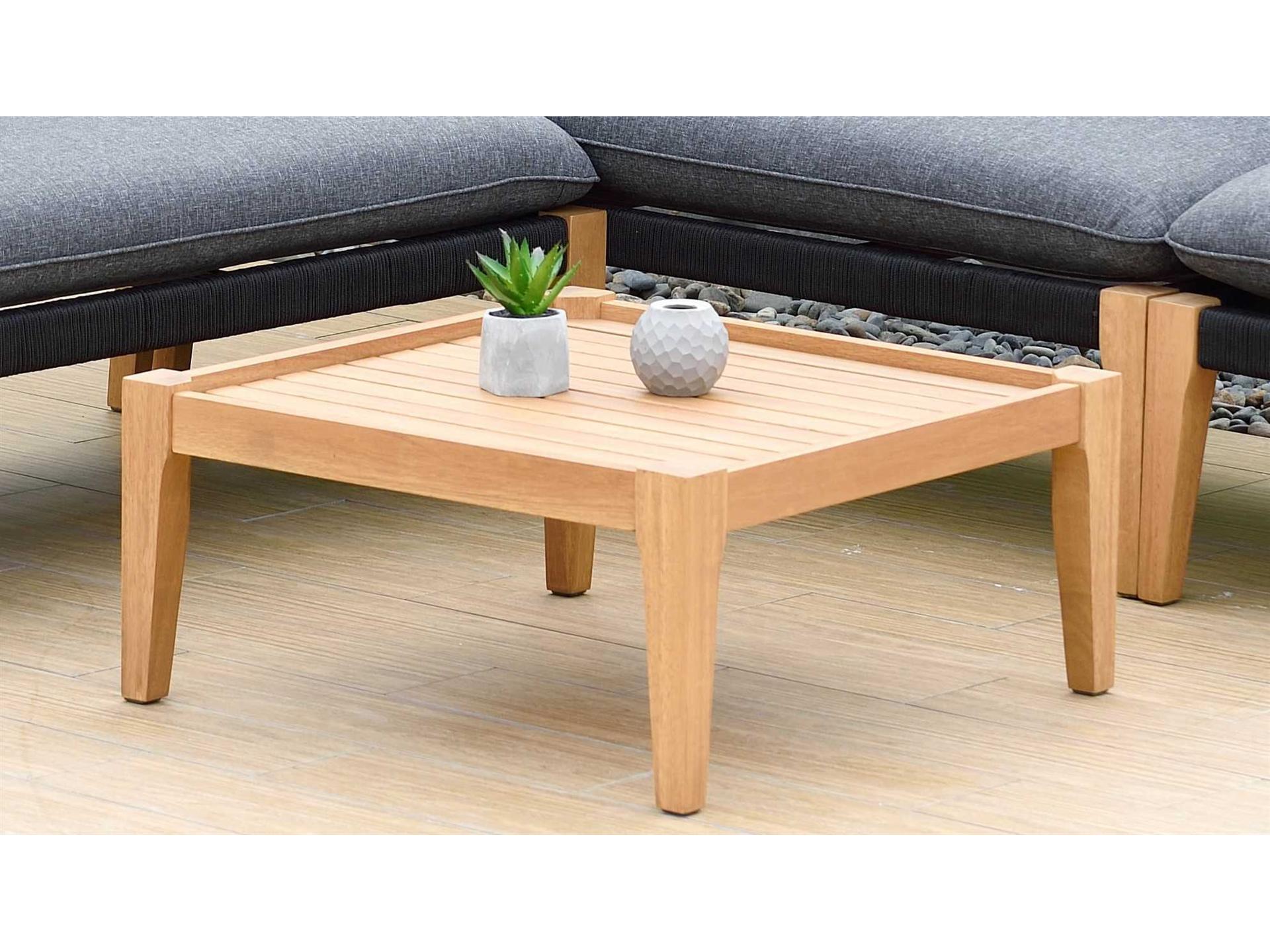 International Home Miami Amazonia Malmo 8 Piece Wood Outdoor Patio Lounge Set