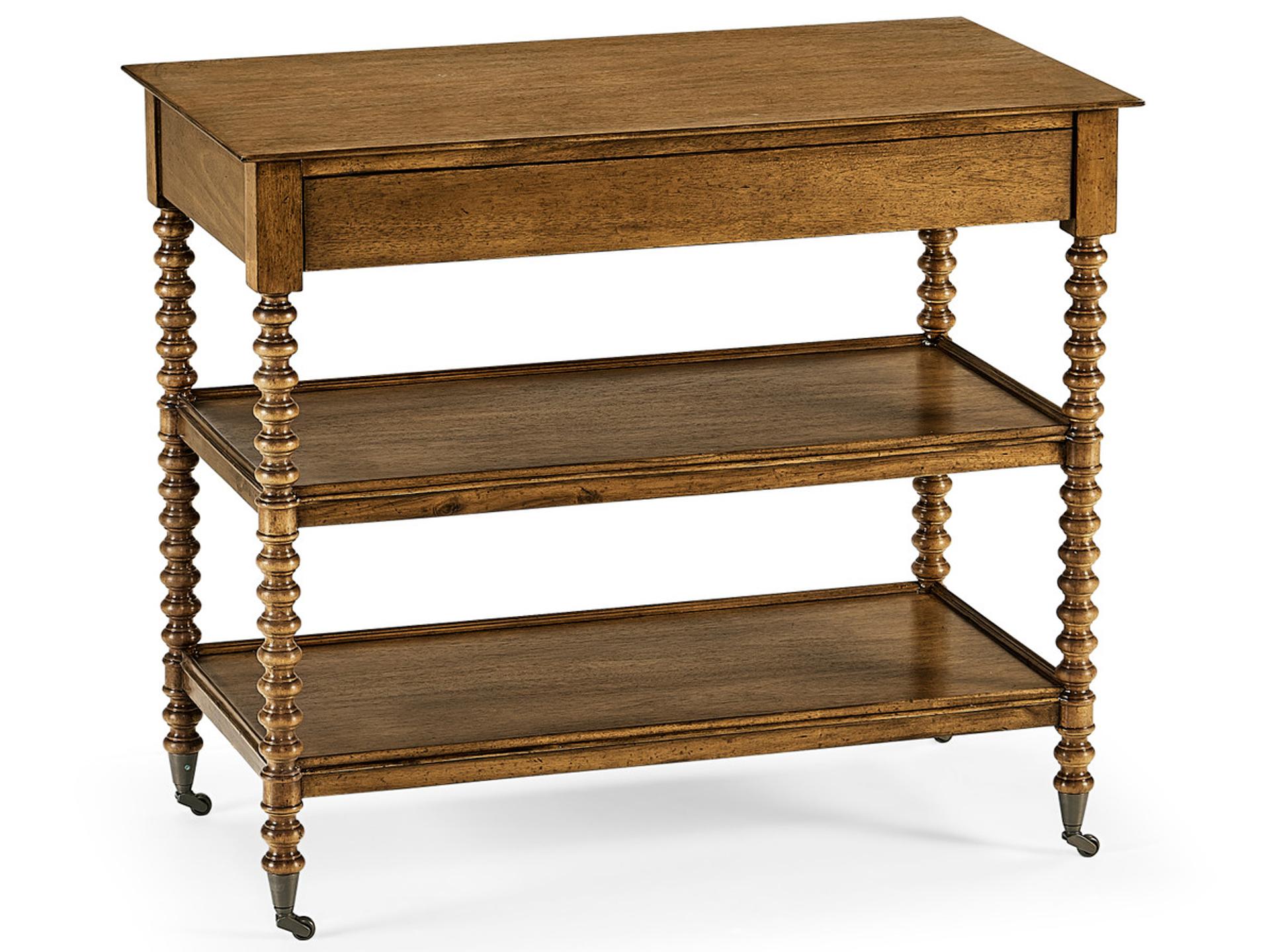 William Yeoward Tormarton End Table in Grey Fruitwood