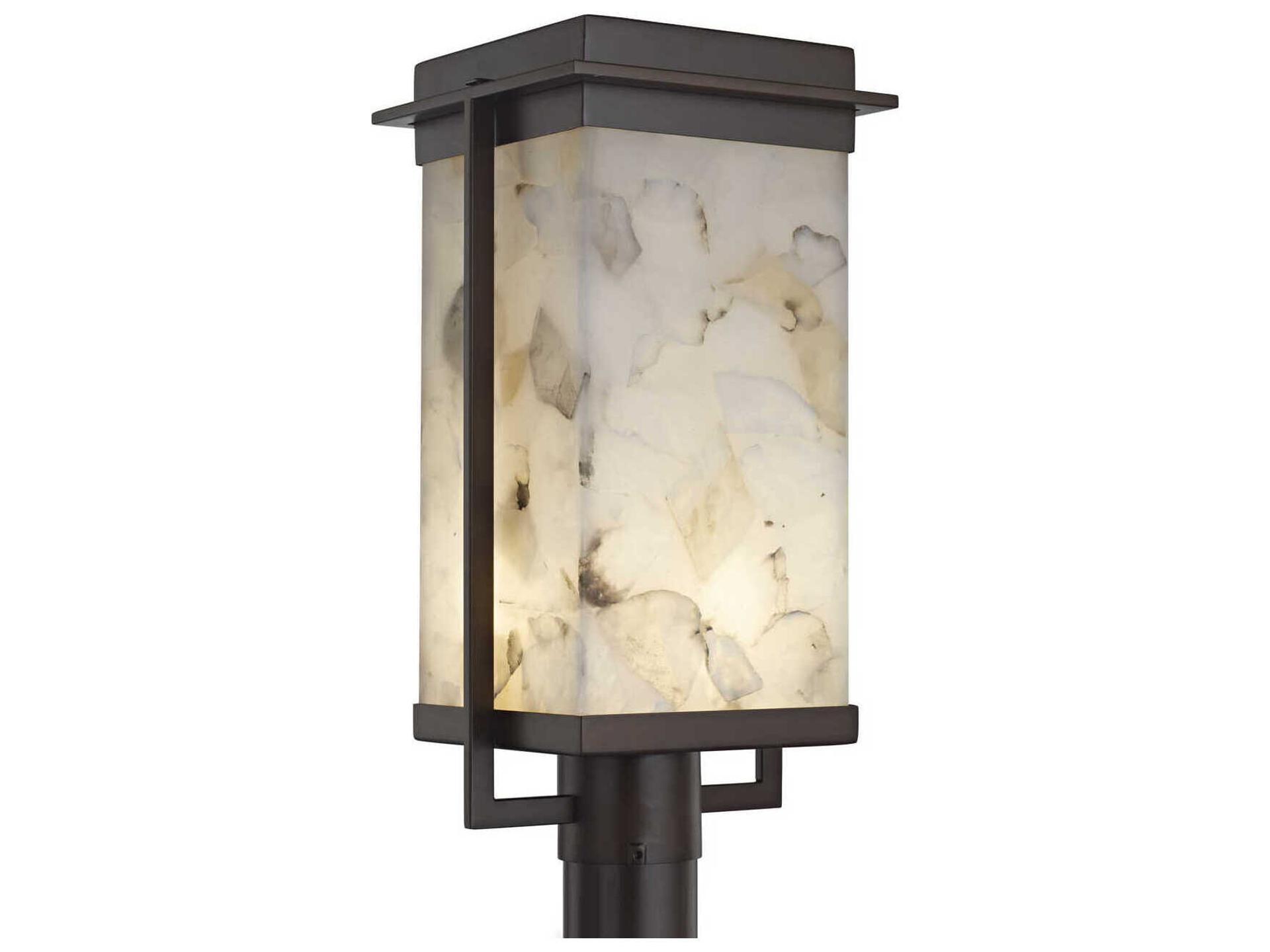 Alabaster Rocks Pacific LED Outdoor Post Light