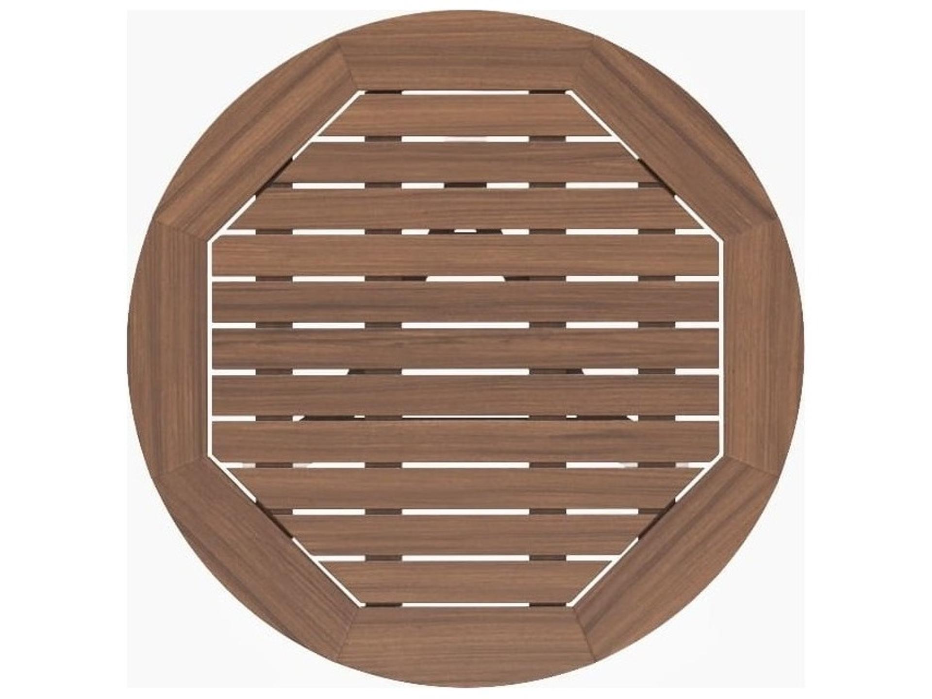 Jensen Outdoor Furniture Foundations Ipe IPEFoundations IPE 28" Round Bistro Table