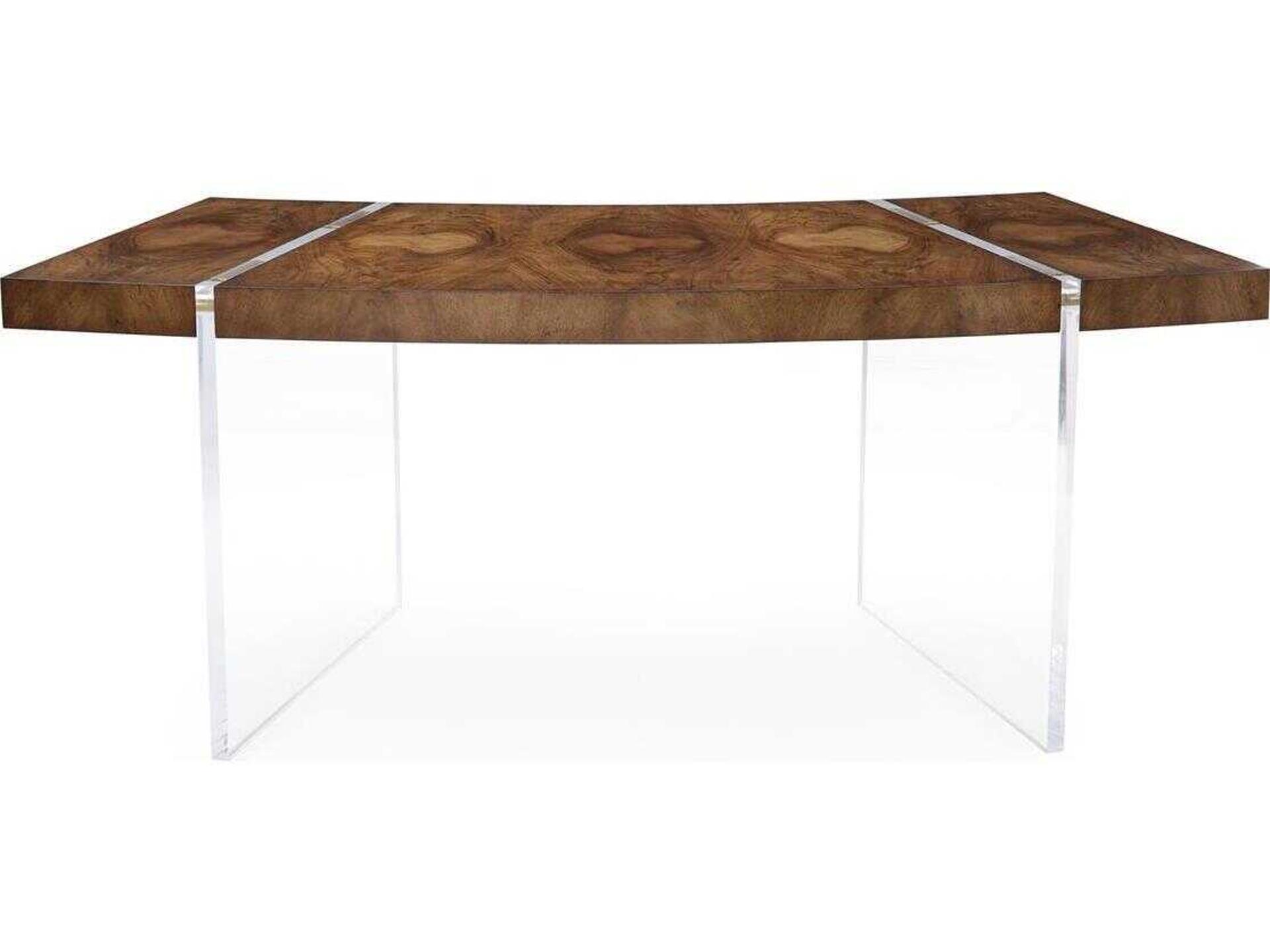 Deco Brown Beech Wood Writing Desk