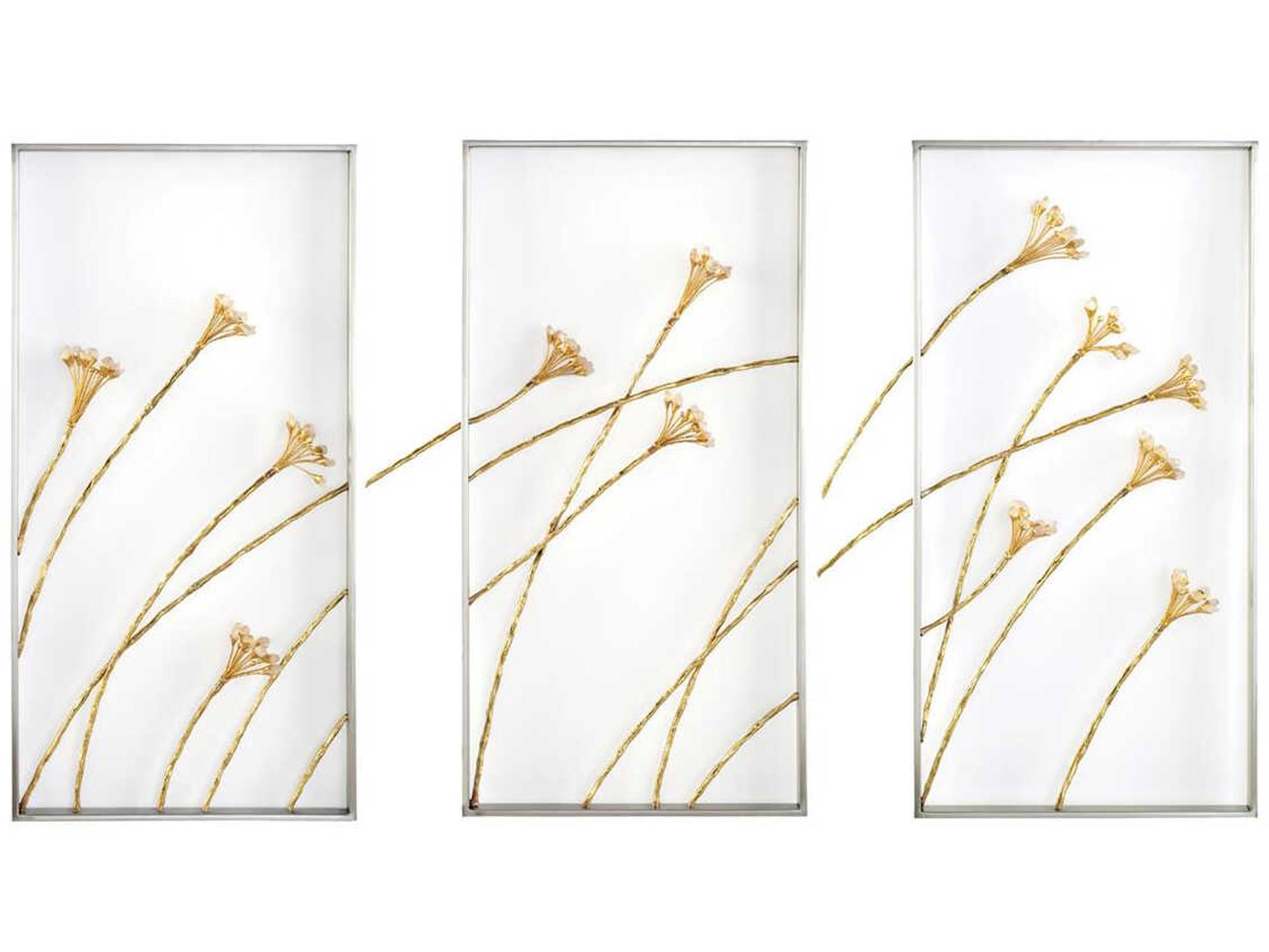 John Richard Windswept Triptych Wall Panels Set of 3