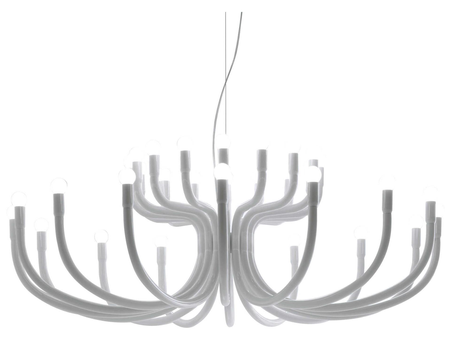 Karman Snoob 32-Light White Chandelier