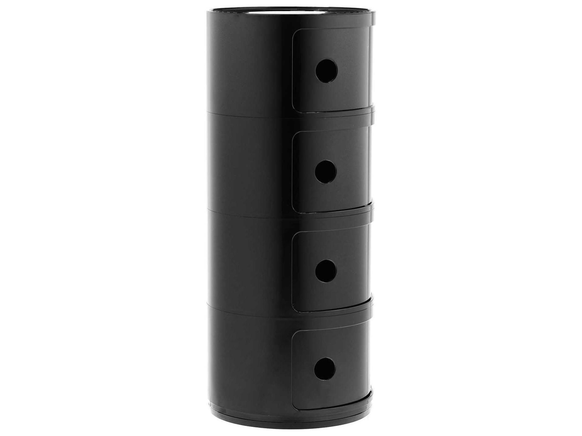 Kartell Outdoor Componibili Black Storage Rack