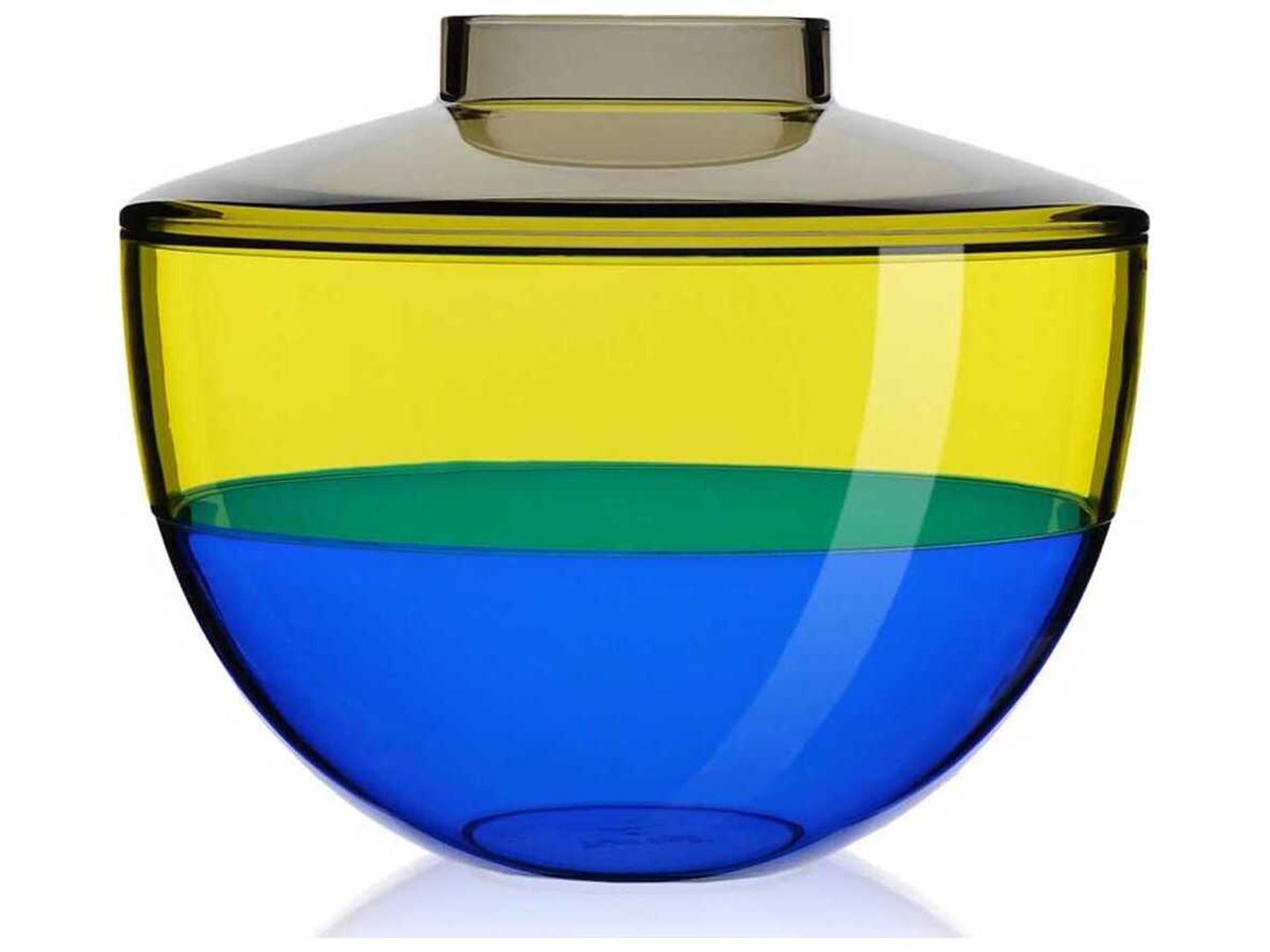 Shibuya Gray / Yellow / Blue Decorative Bowl