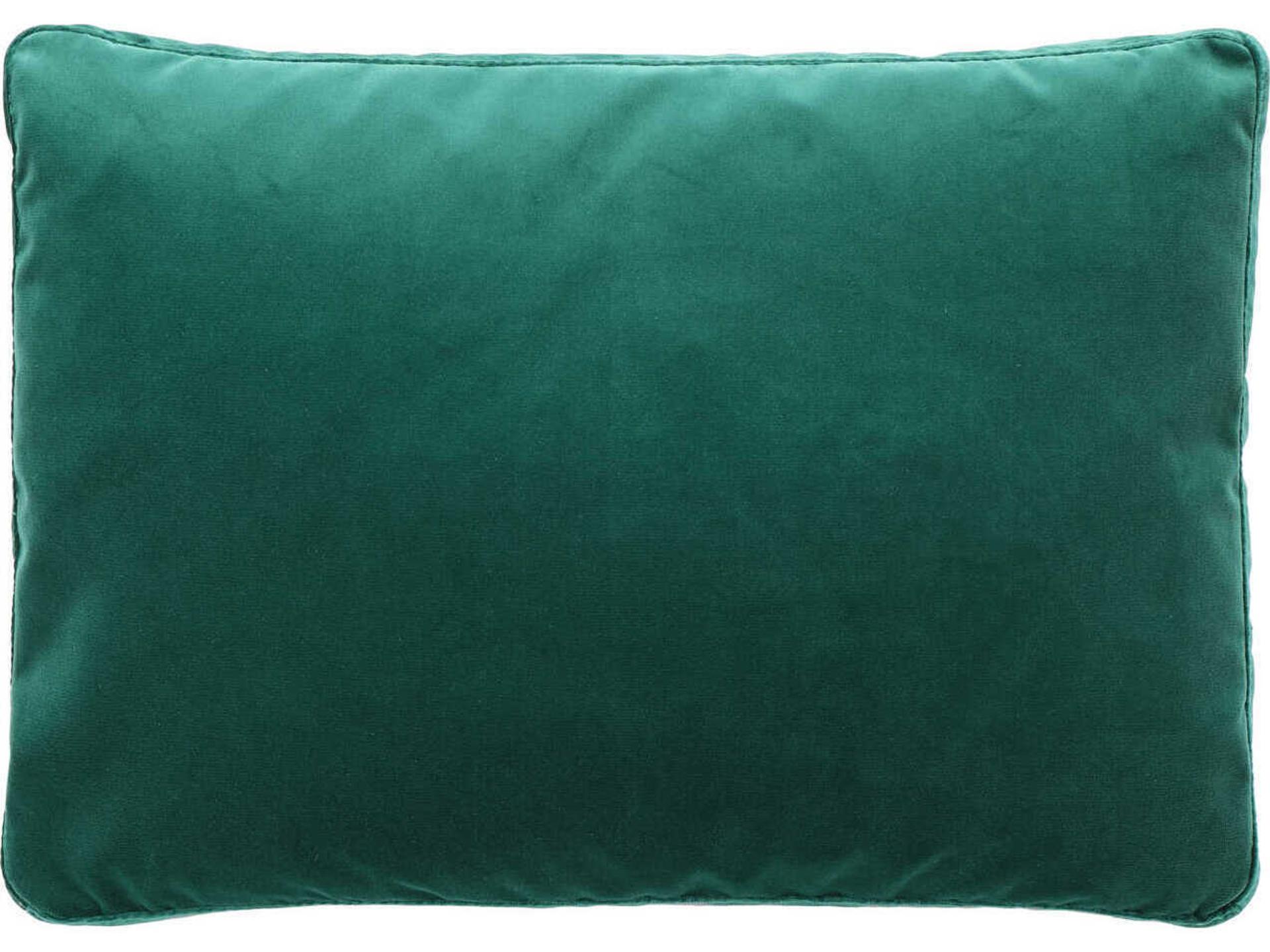 Largo Forest Green Velvet 19" x 14" Pillow