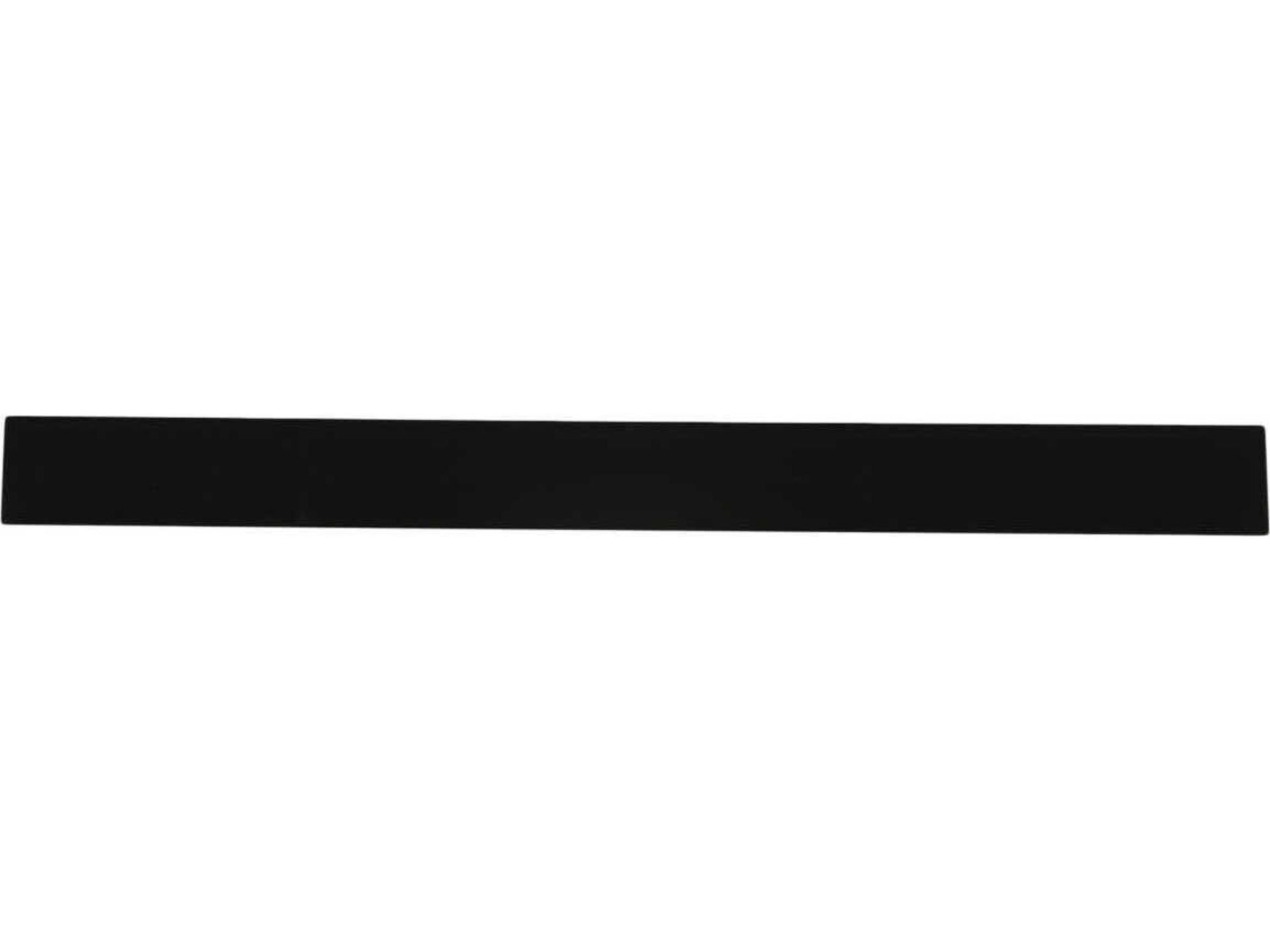 Rail Black 12" Towel Rack