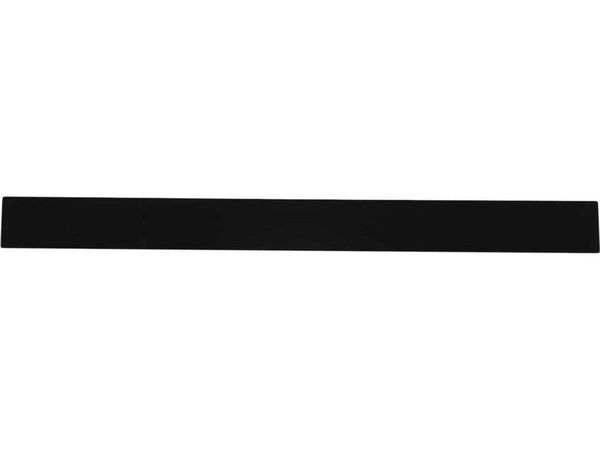 Rail Black 18" Towel Rack