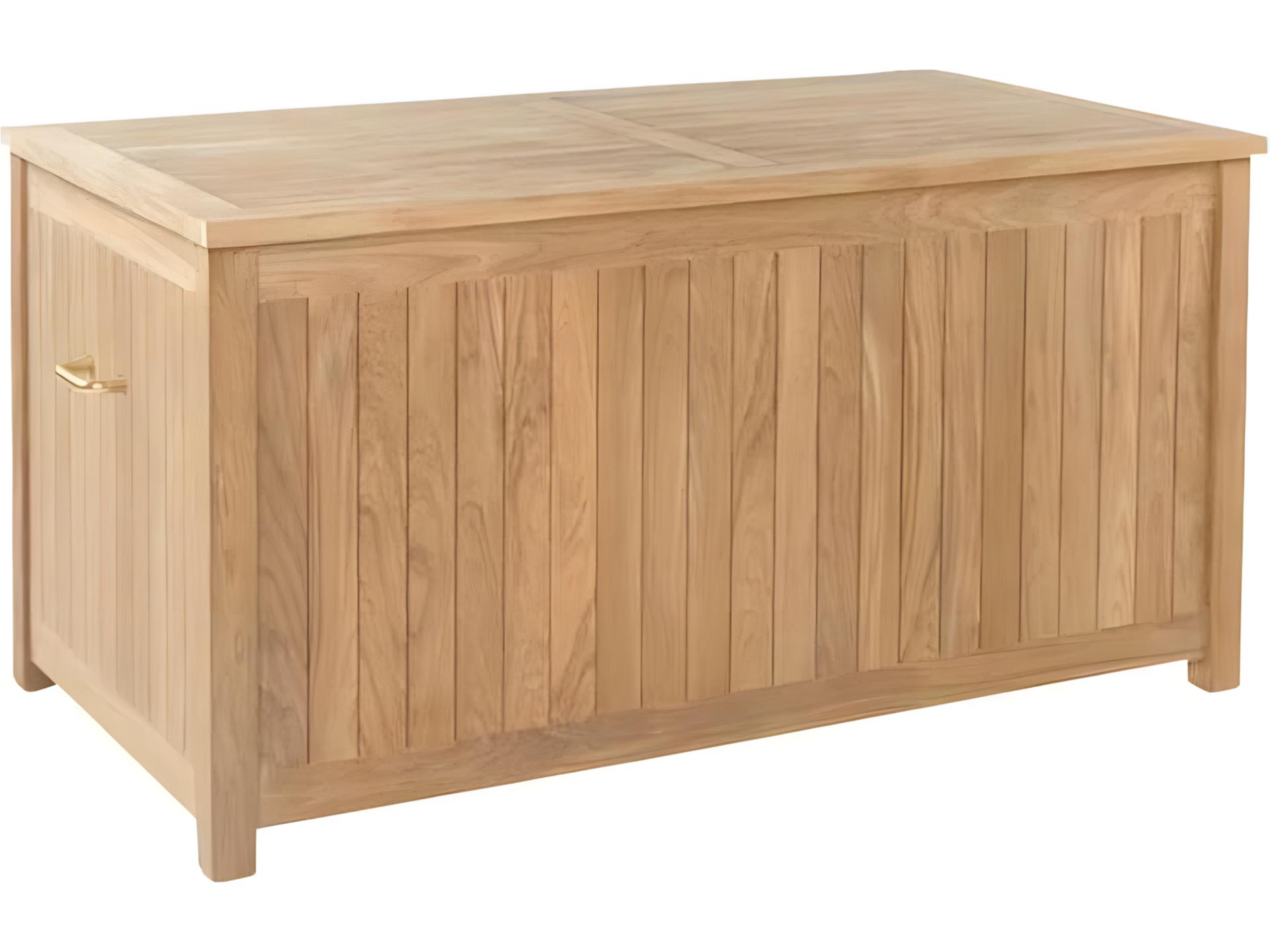60-Inch Grade-A Teak Outdoor Cushion Storage Box