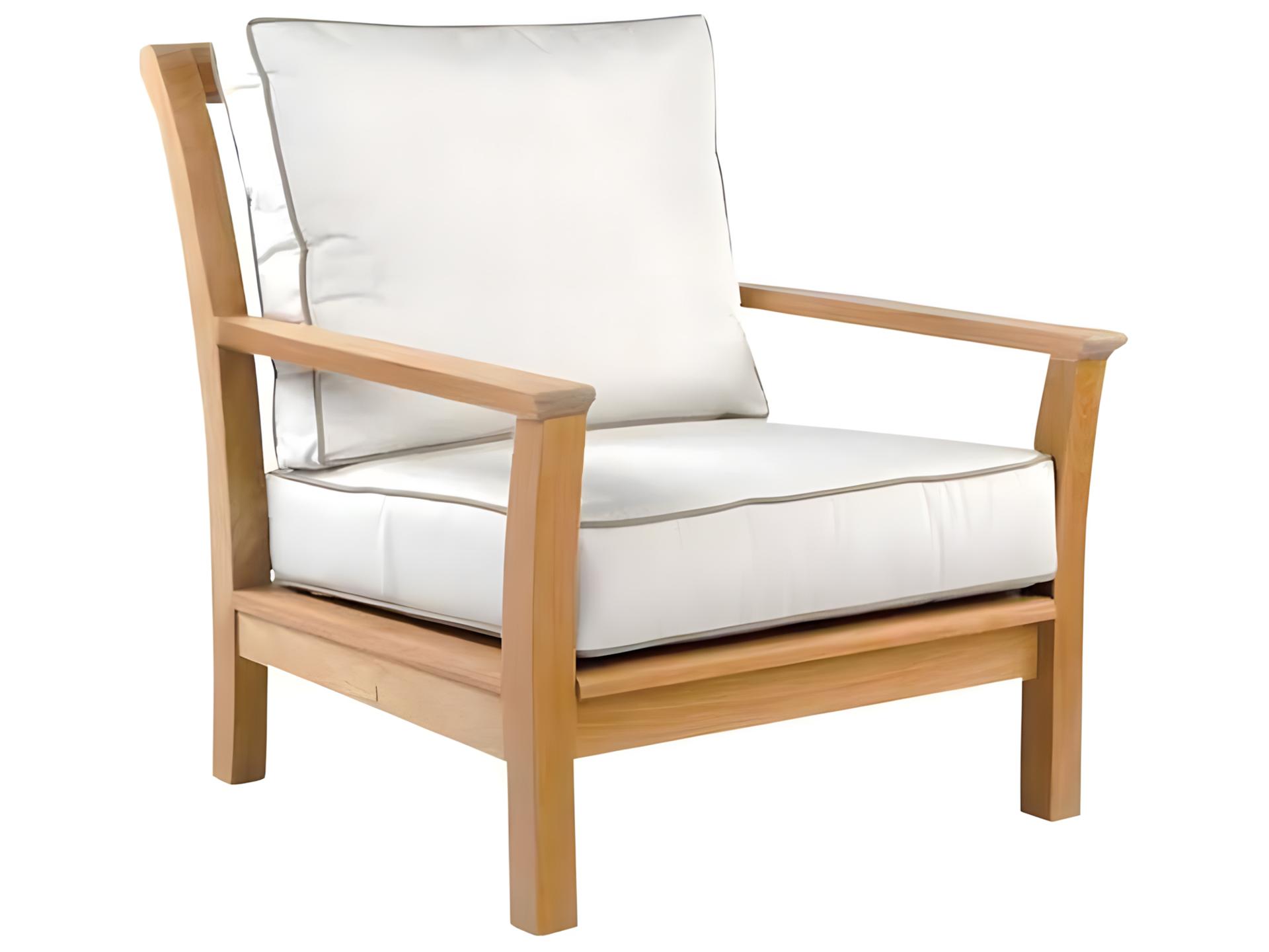 Chelsea Teak Lounge Chair Deep Seating Outdoor
