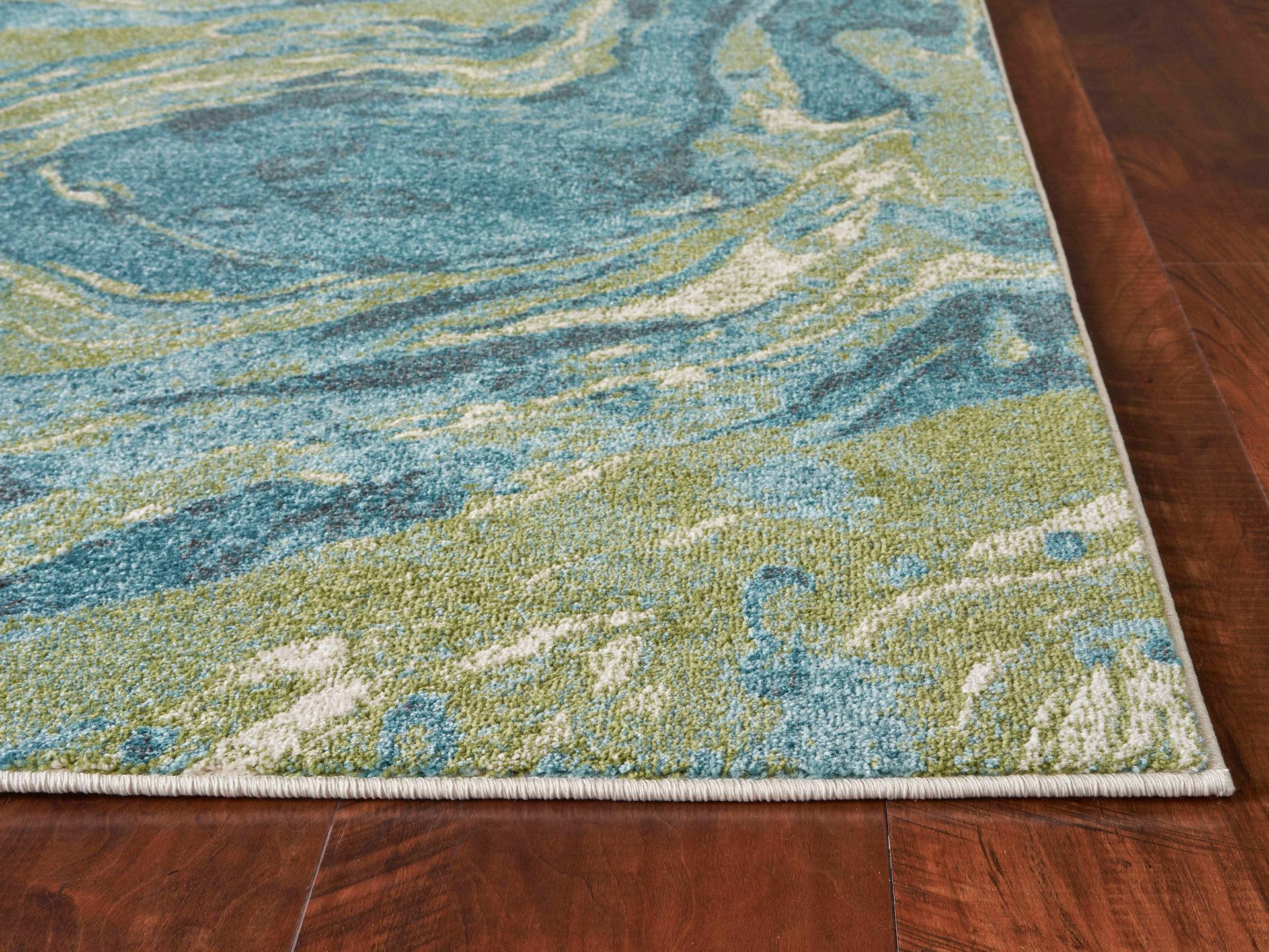 KAS Watercolors Abstract Area Rug