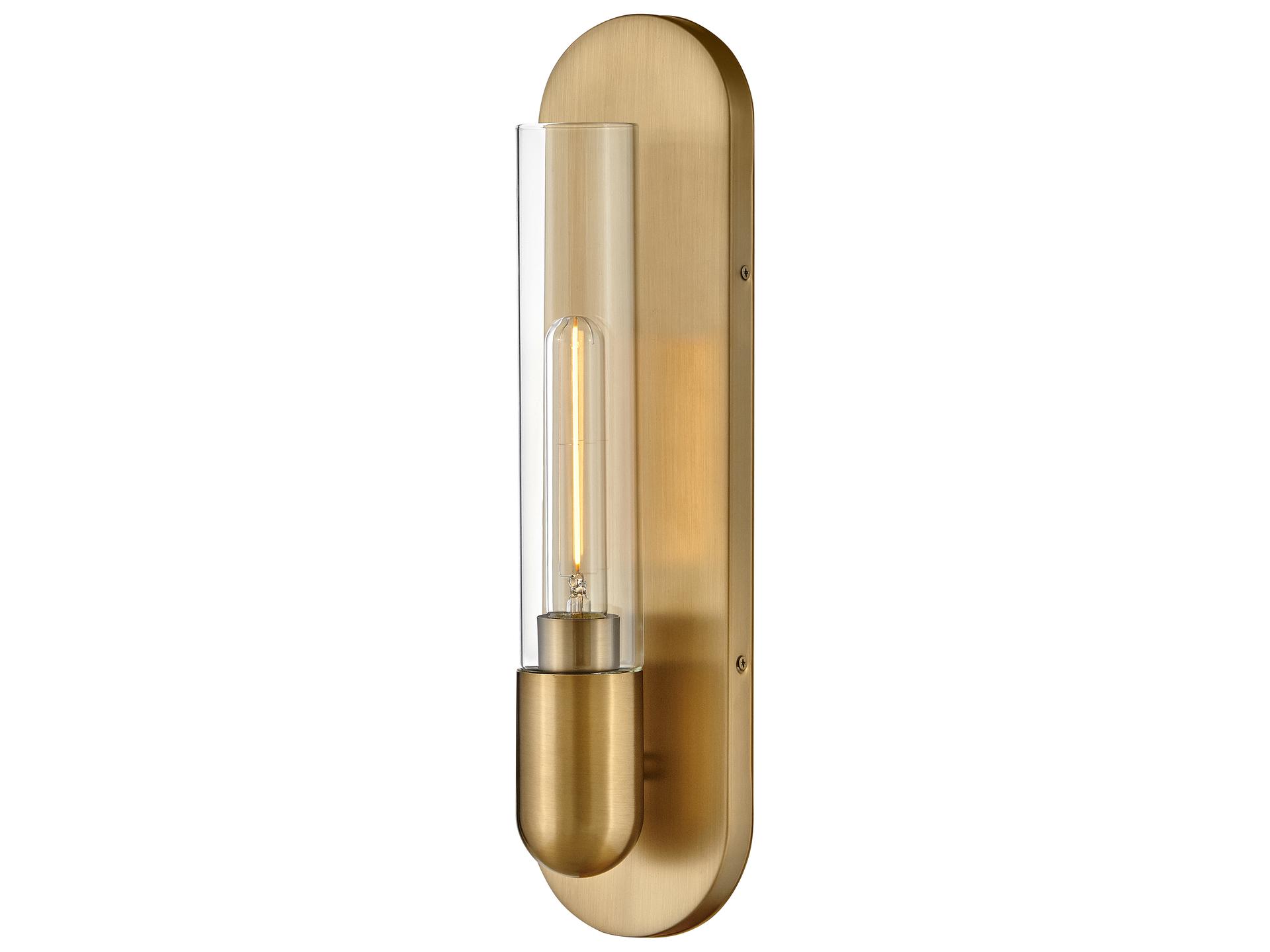 Tully 1-Light Lacquered Brass ADA Wall Sconce