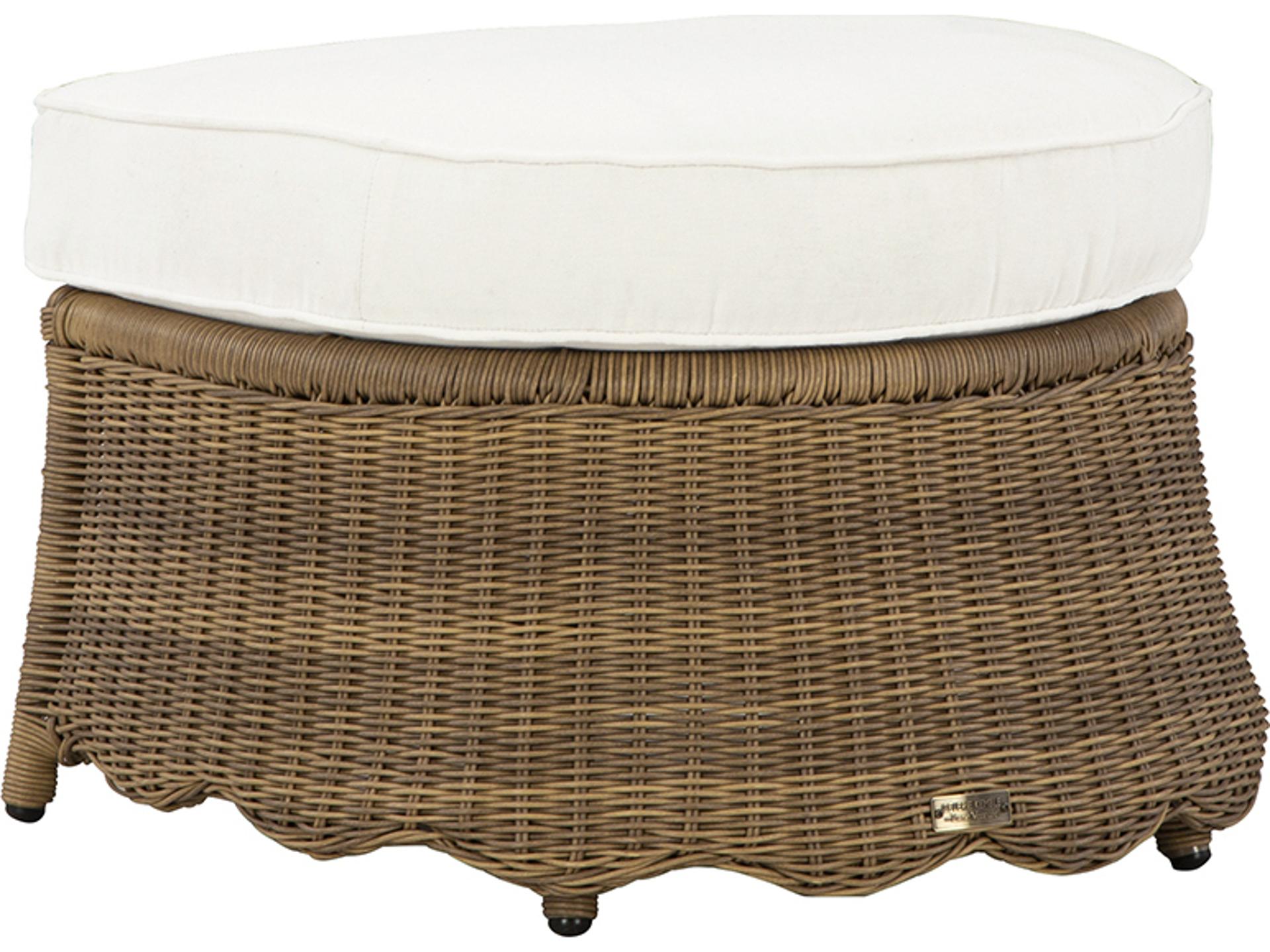 Cleary Ottoman Wicker Outdoor Furniture