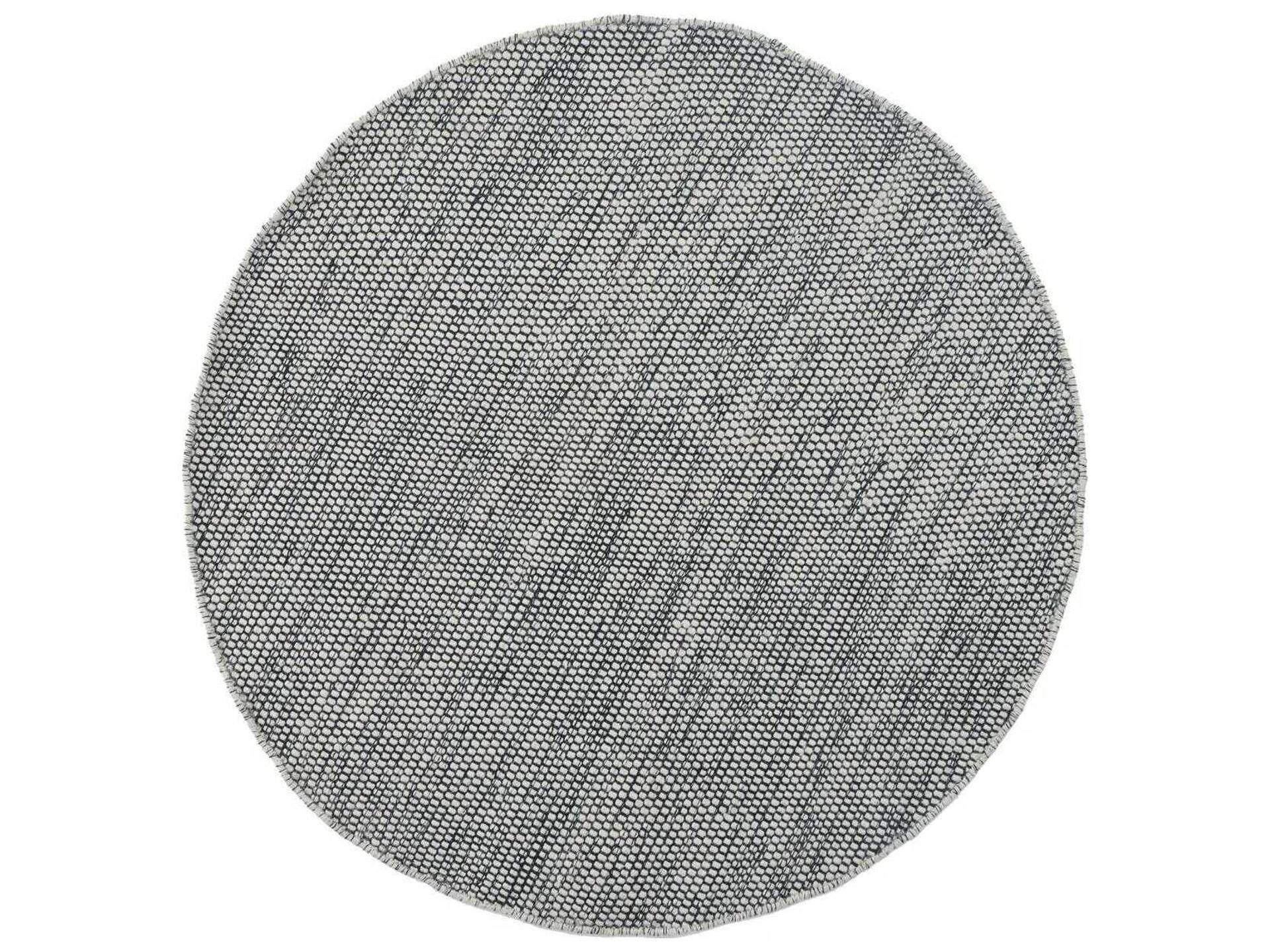 Asko Round Rug Mixed Handwoven