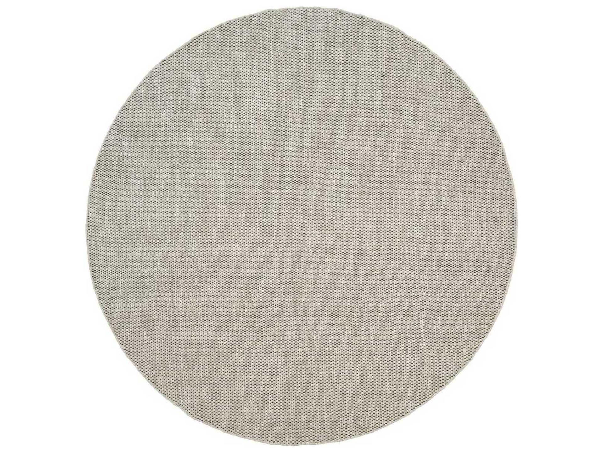 Asko Handwoven Wool Blend Area Rug in Taupe