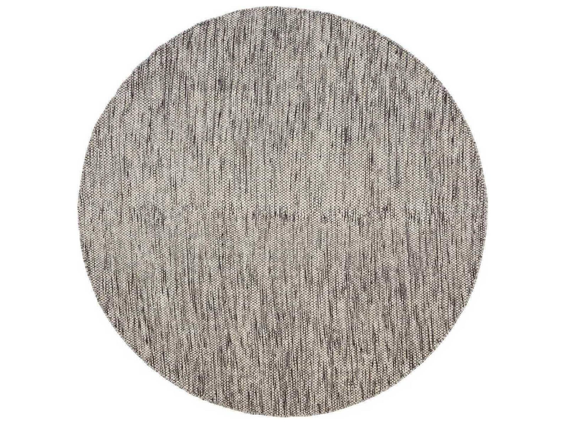 Asko Round Area Rug Terrazzo Wool Blend