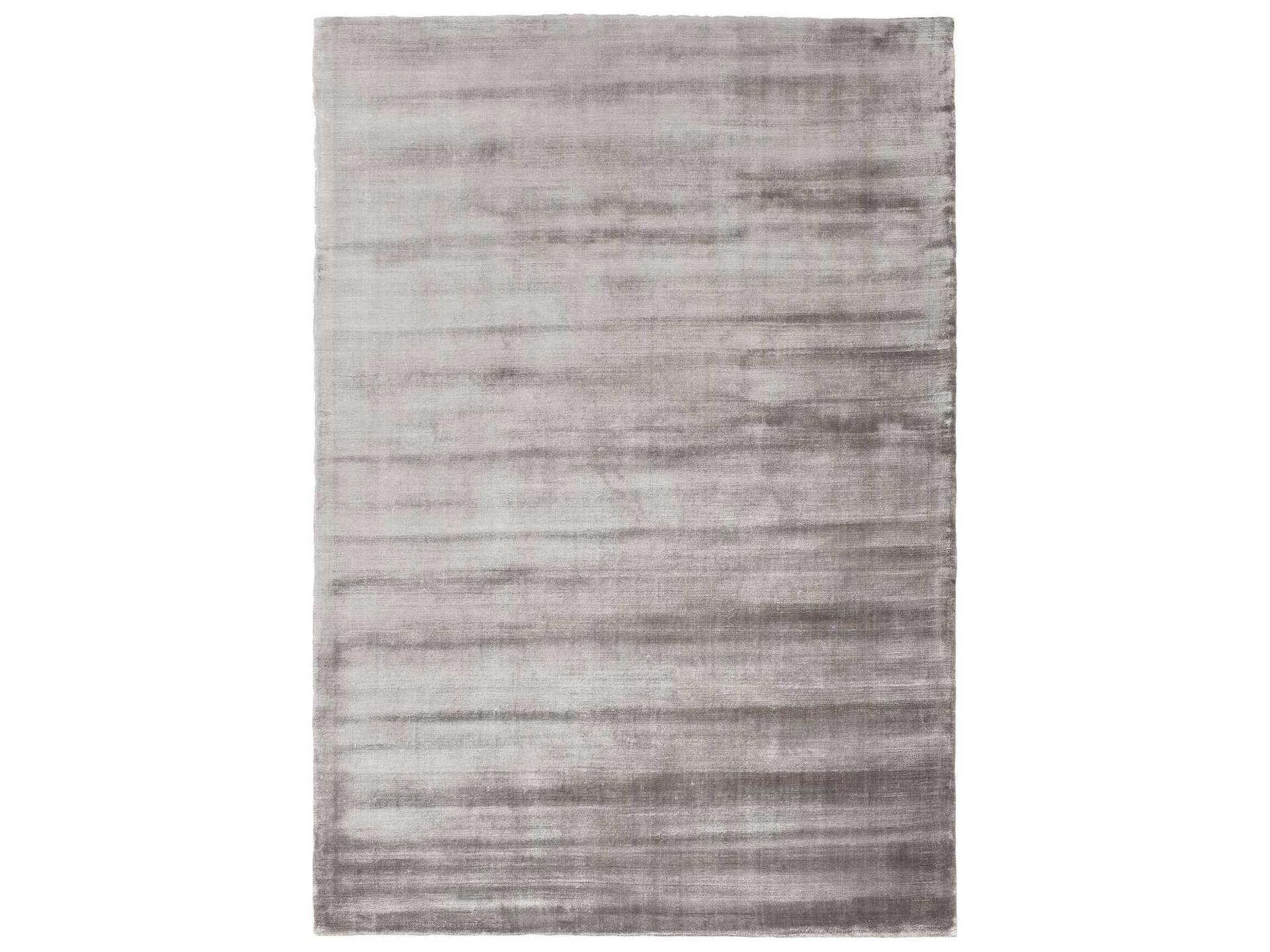 Lucens Grey Rug Hand-Loomed Viscose