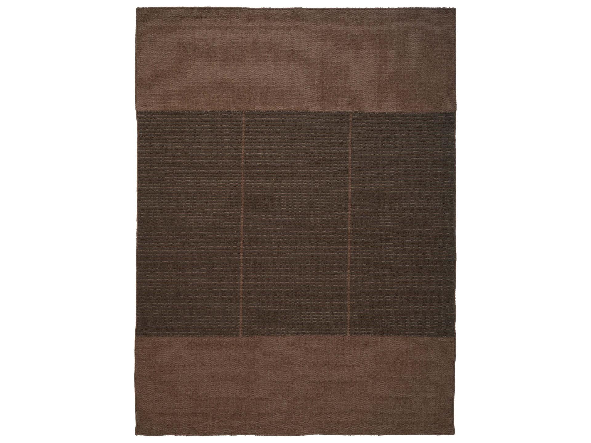 Linie Design Geometric Area Rug | POETIC-GRID-UMBER | PatioLiving