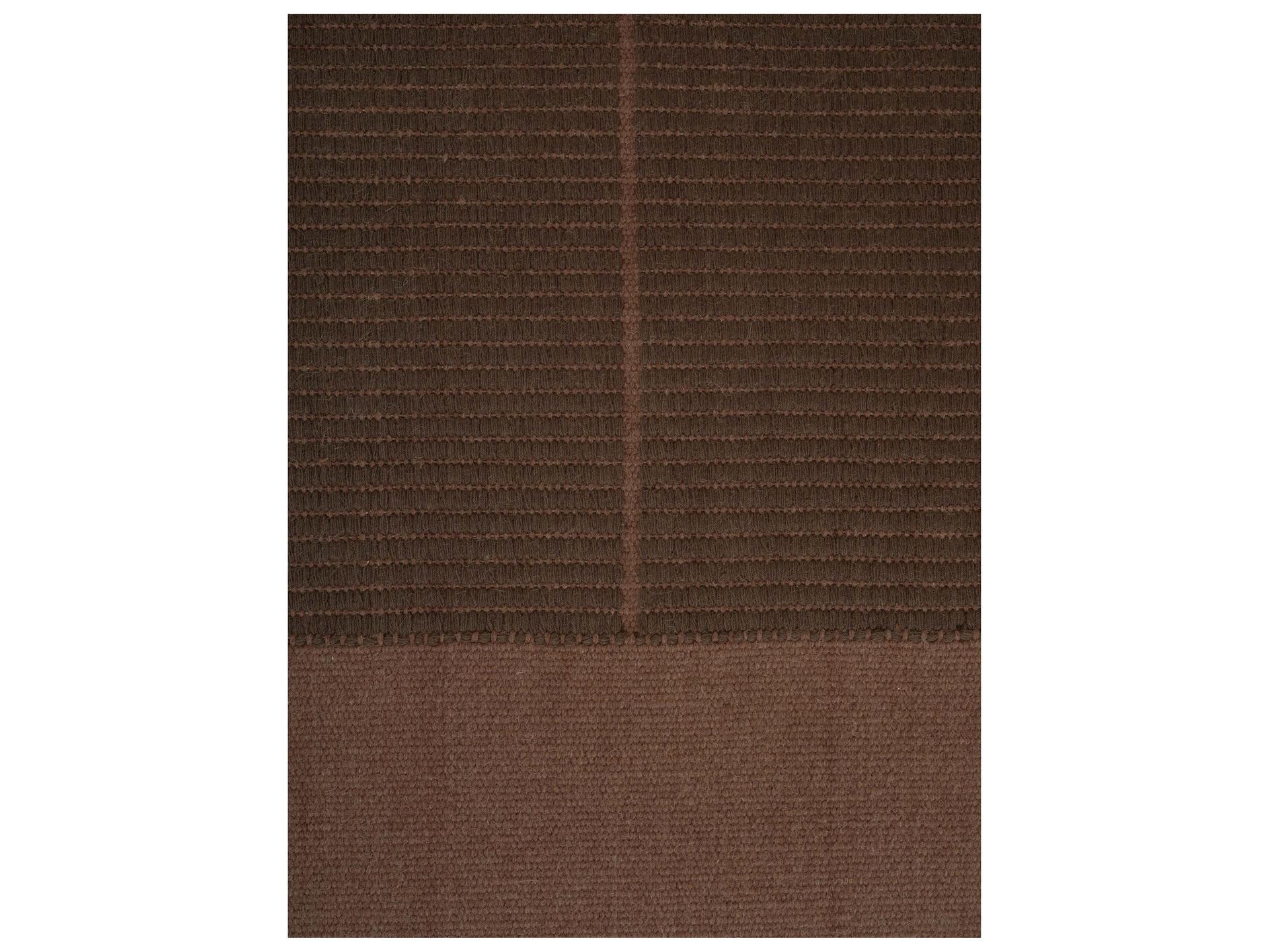 Linie Design Geometric Area Rug | POETIC-GRID-UMBER | PatioLiving