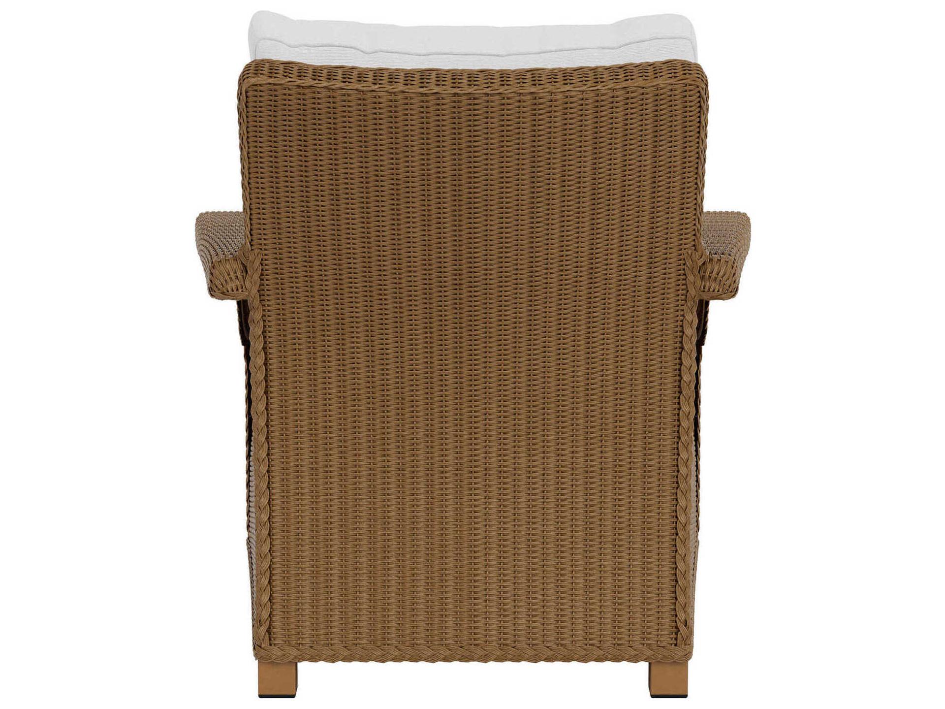 Lloyd Flanders Hamptons Wicker Patio Lounge Chair