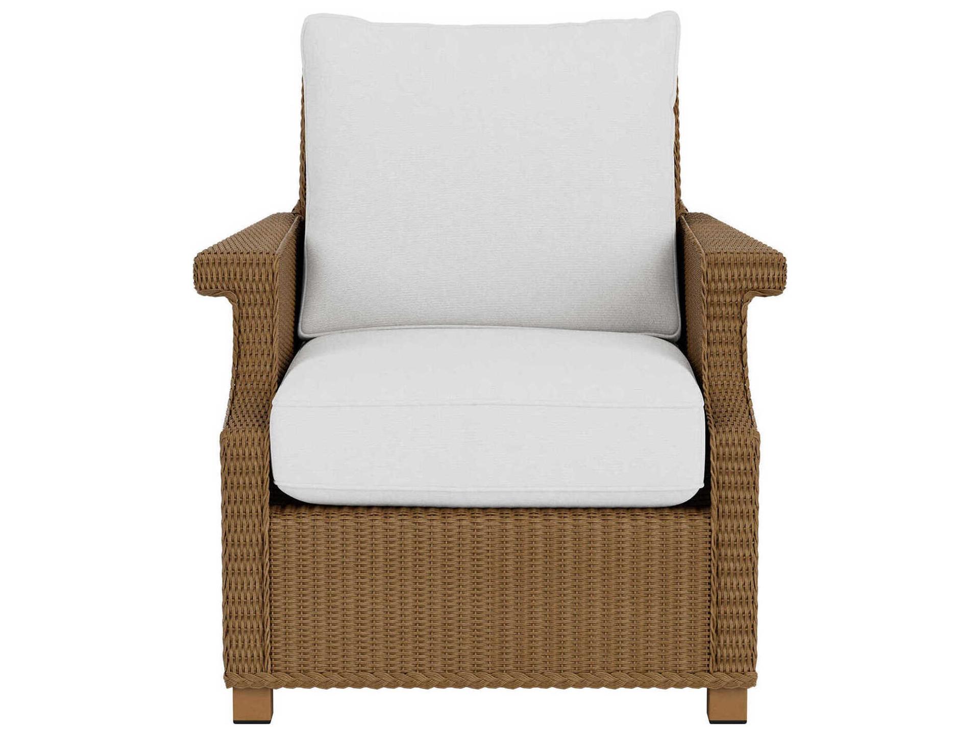 Lloyd Flanders Hamptons Wicker Patio Lounge Chair