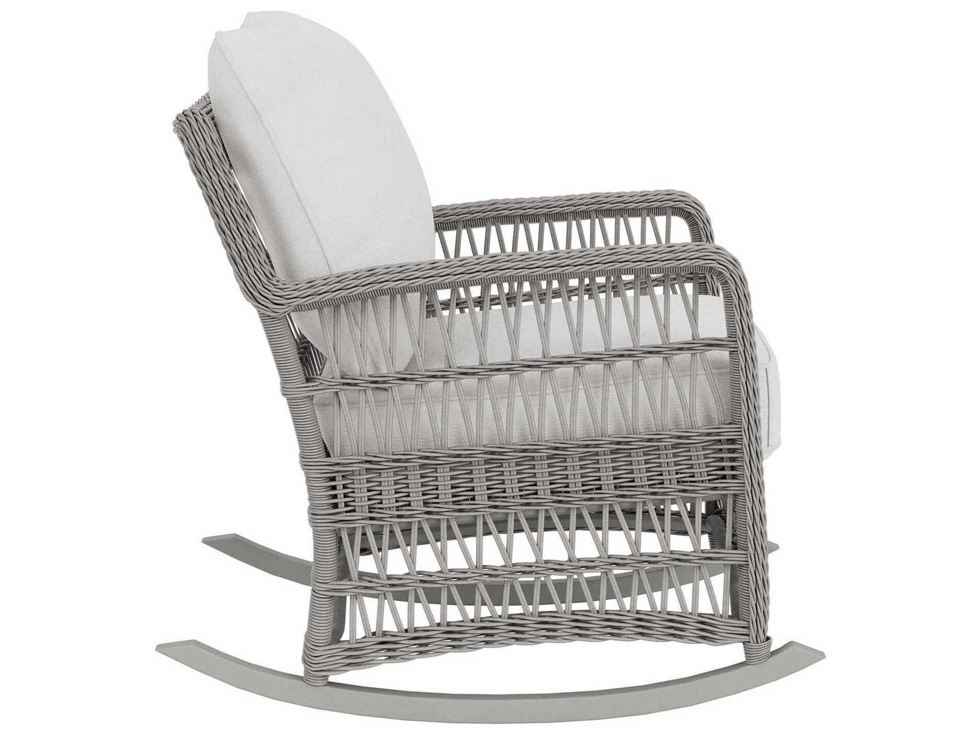 Lloyd Flanders Mackinac Wicker Lounge Patio Rocker