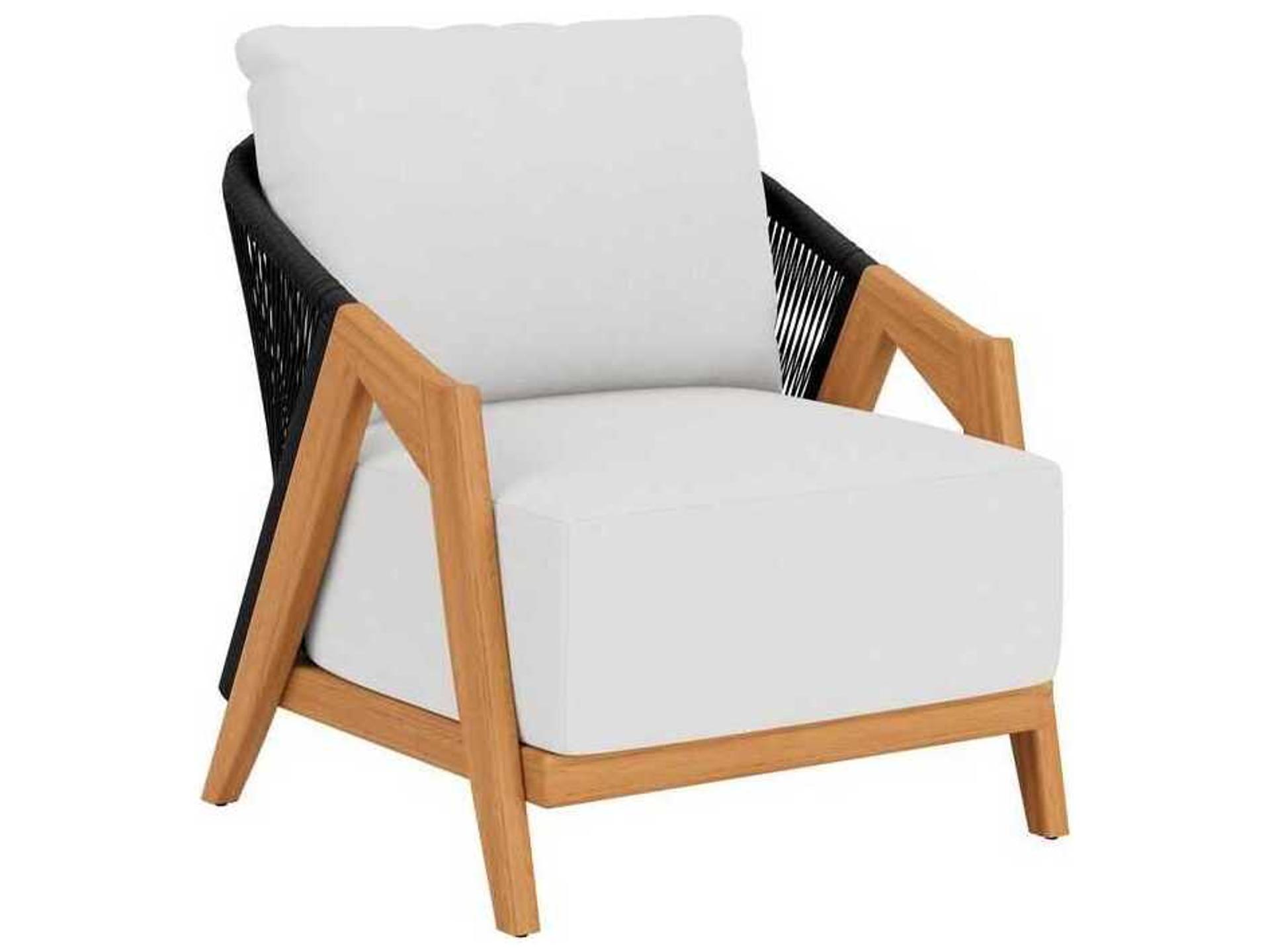 Alpine Lounge Chair Teak and Rope