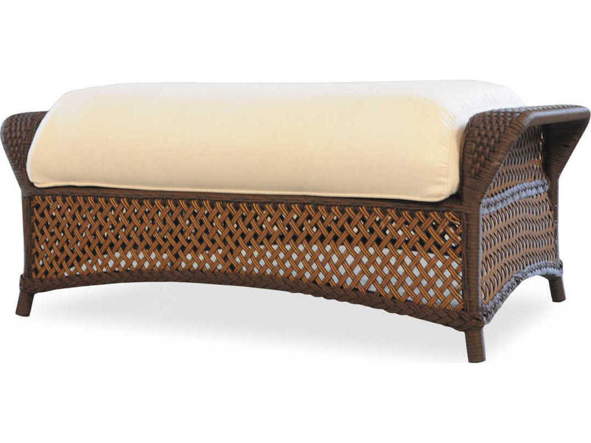 Grand Traverse Large Ottoman Woven Vinyl