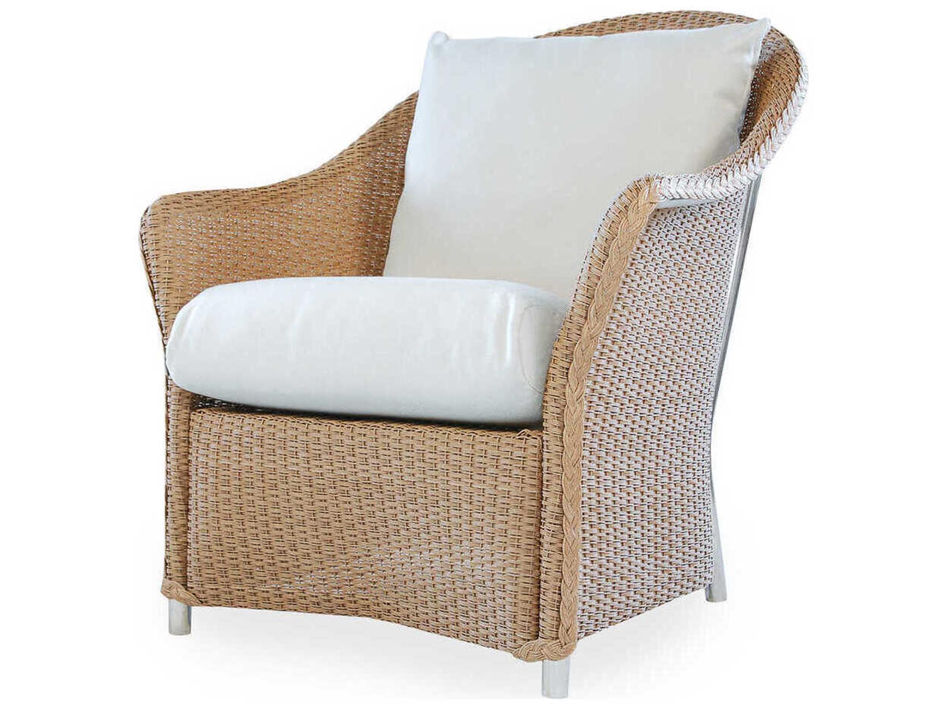 Quick Ship Weekend Retreat Wicker Outdoor Patio Lounge Chair