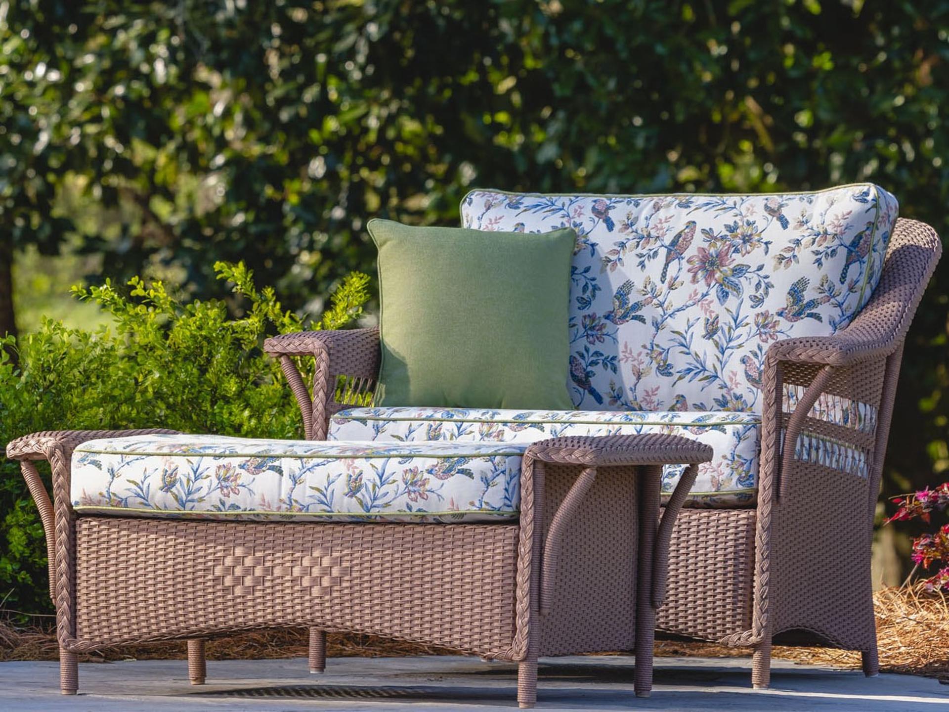 Nantucket Wicker Cushion Lounge Set