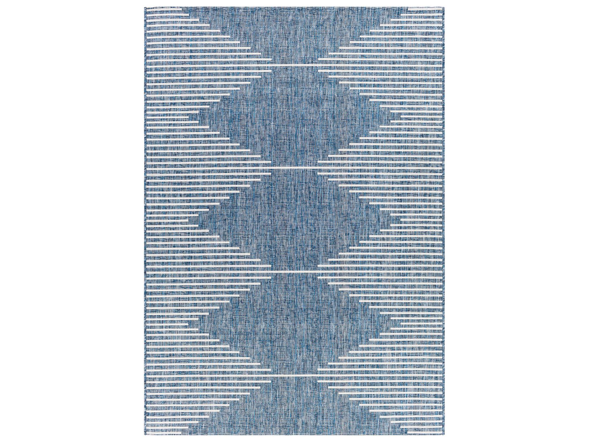 Eagean Geometric Runner Area Rug Indoor Outdoor