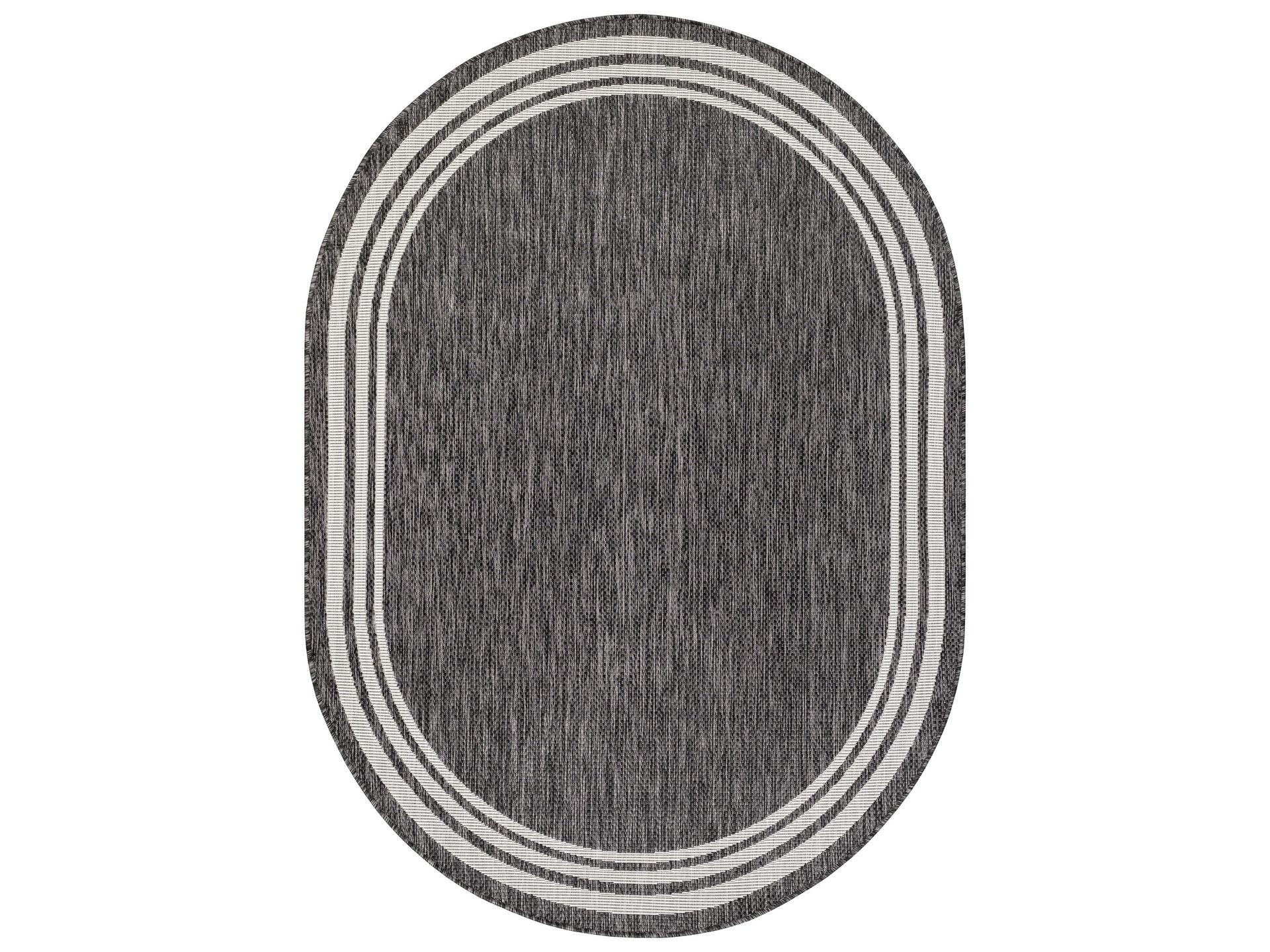 Eagean Bordered Indoor Outdoor Area Rug