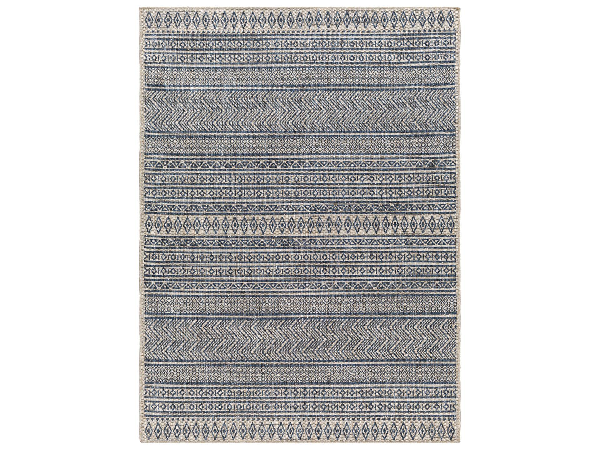 Eagean Geometric Indoor Outdoor Area Rug