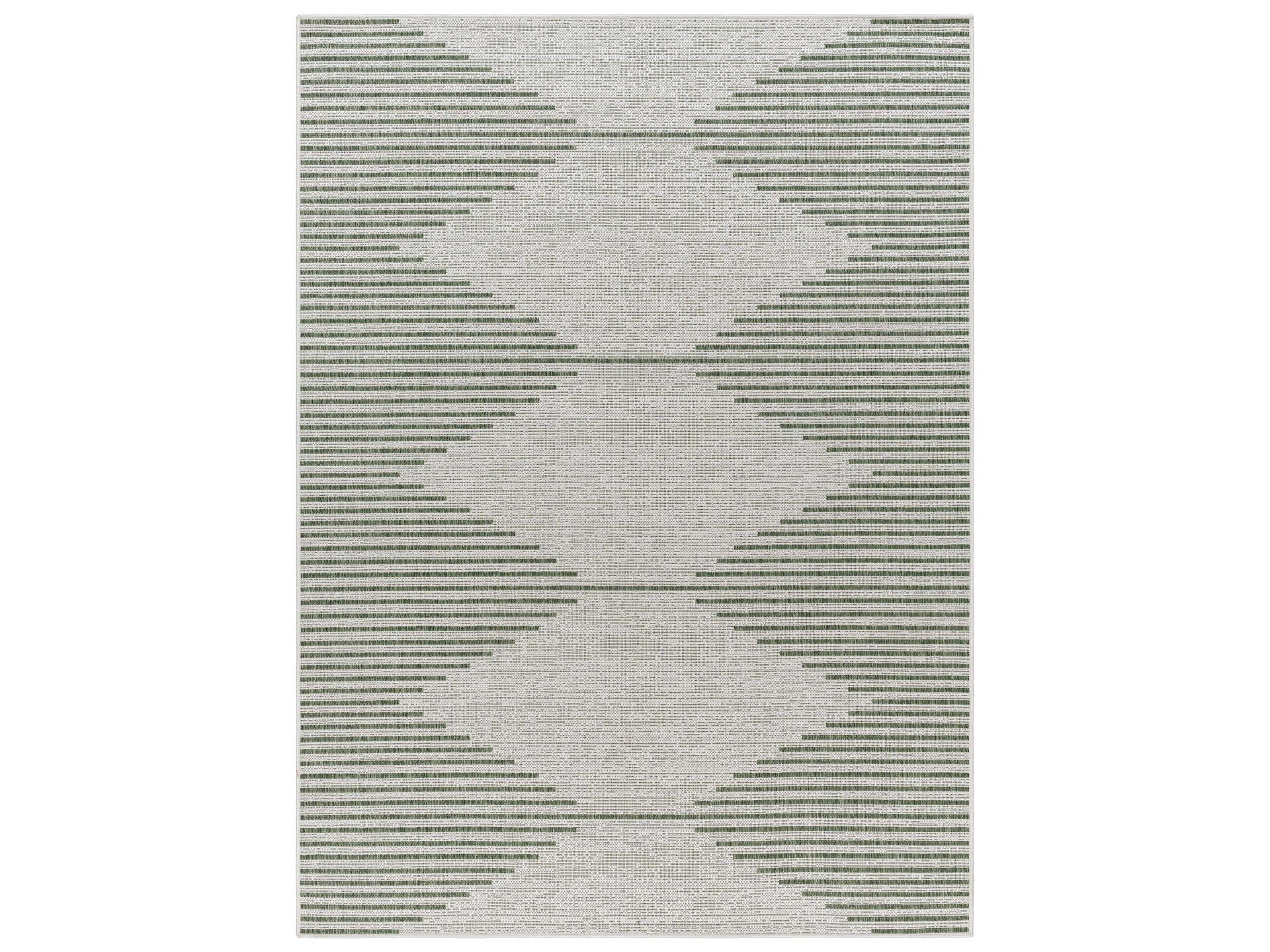Eagean Geometric Indoor Outdoor Runner Area Rug