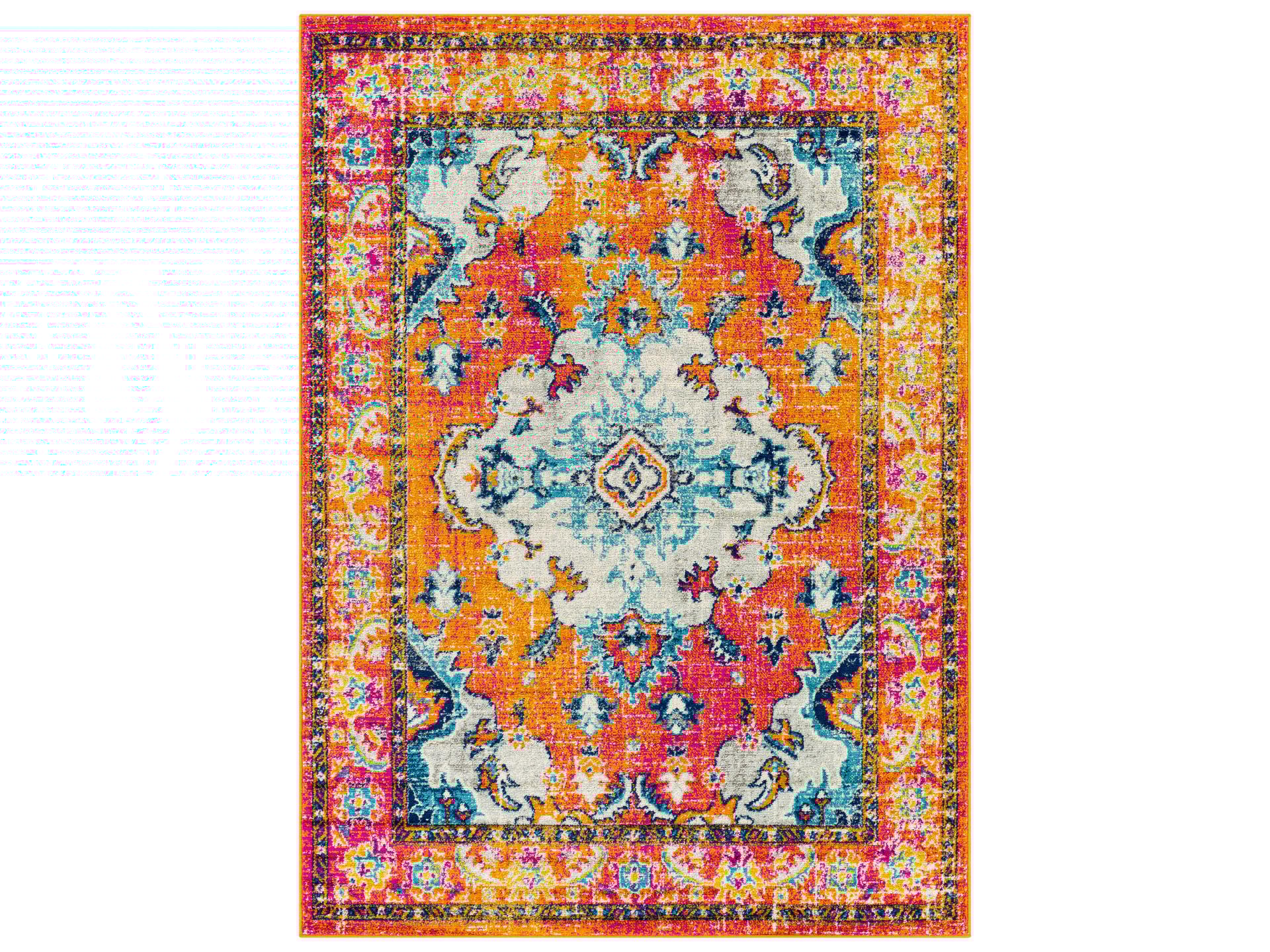 Harput Bordered Area Rug