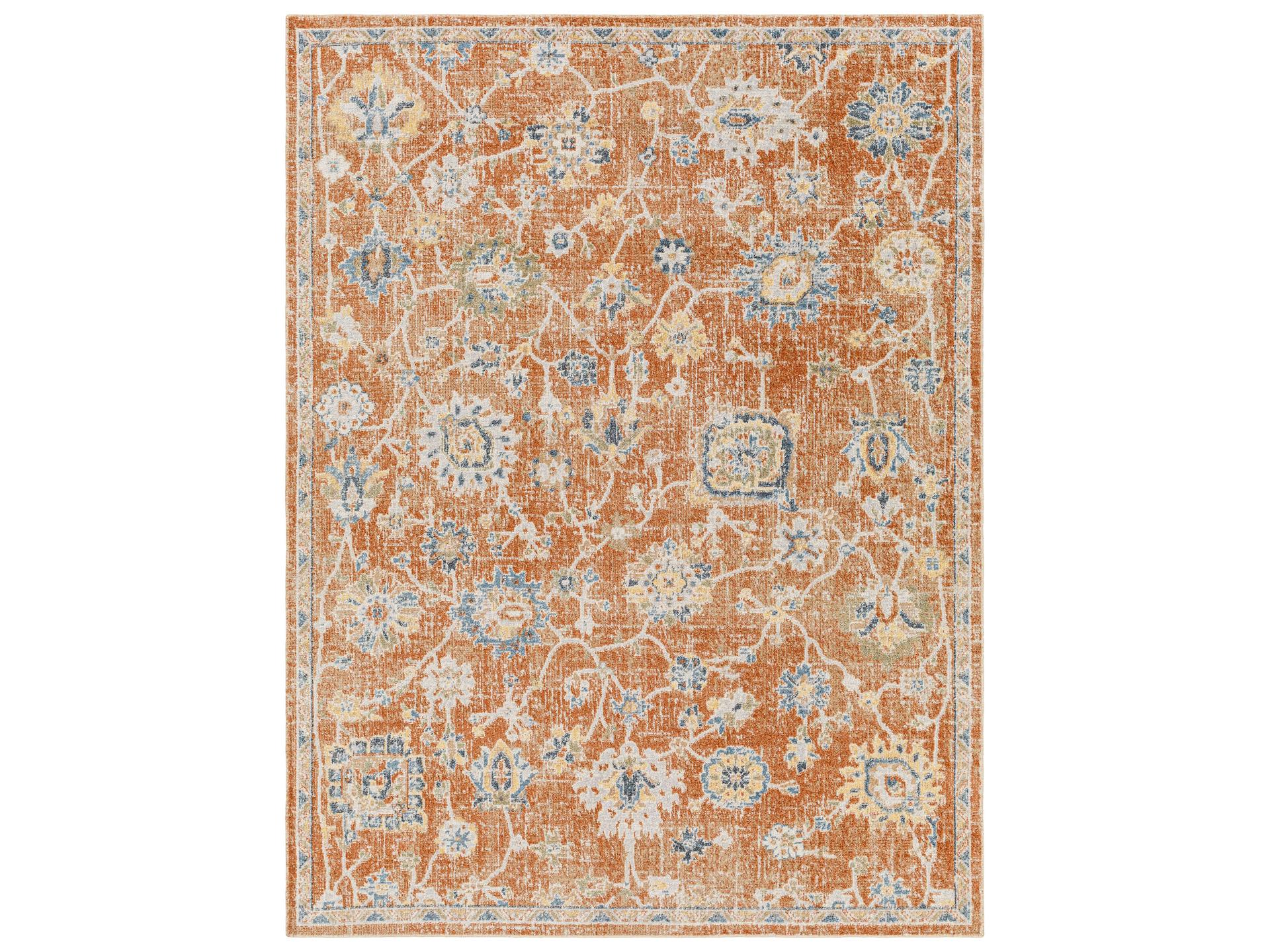 Lillian Bordered Area Rug