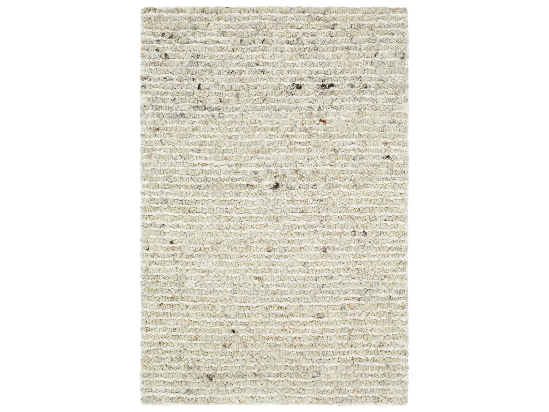 Passion Hand Tufted Wool Area Rug in Cream and Ivory