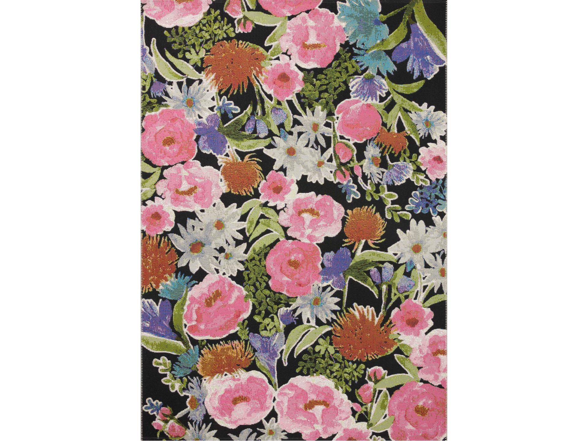 Botanical Floral Runner Area Rug
