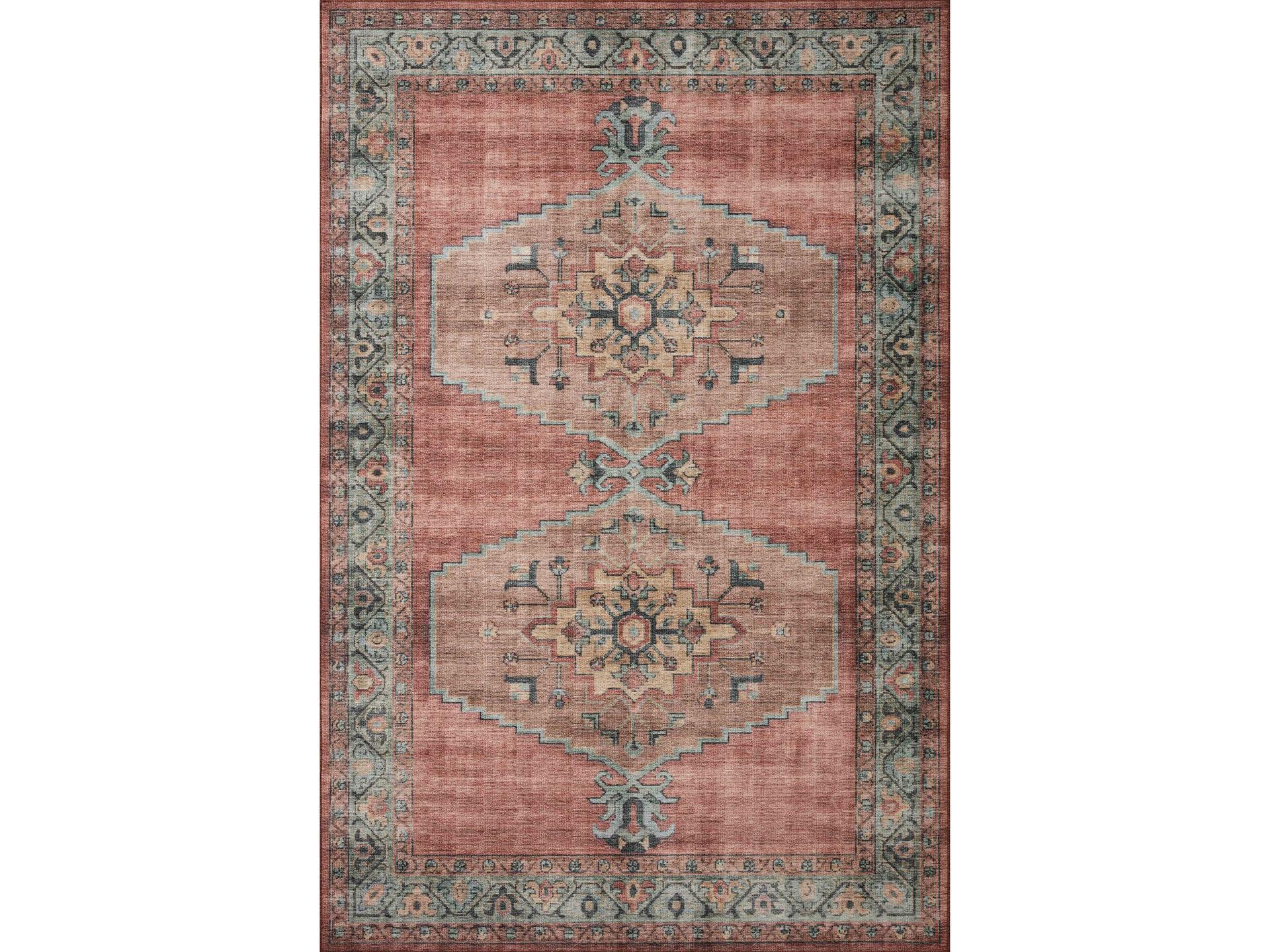 Heidi Bordered Runner Area Rug