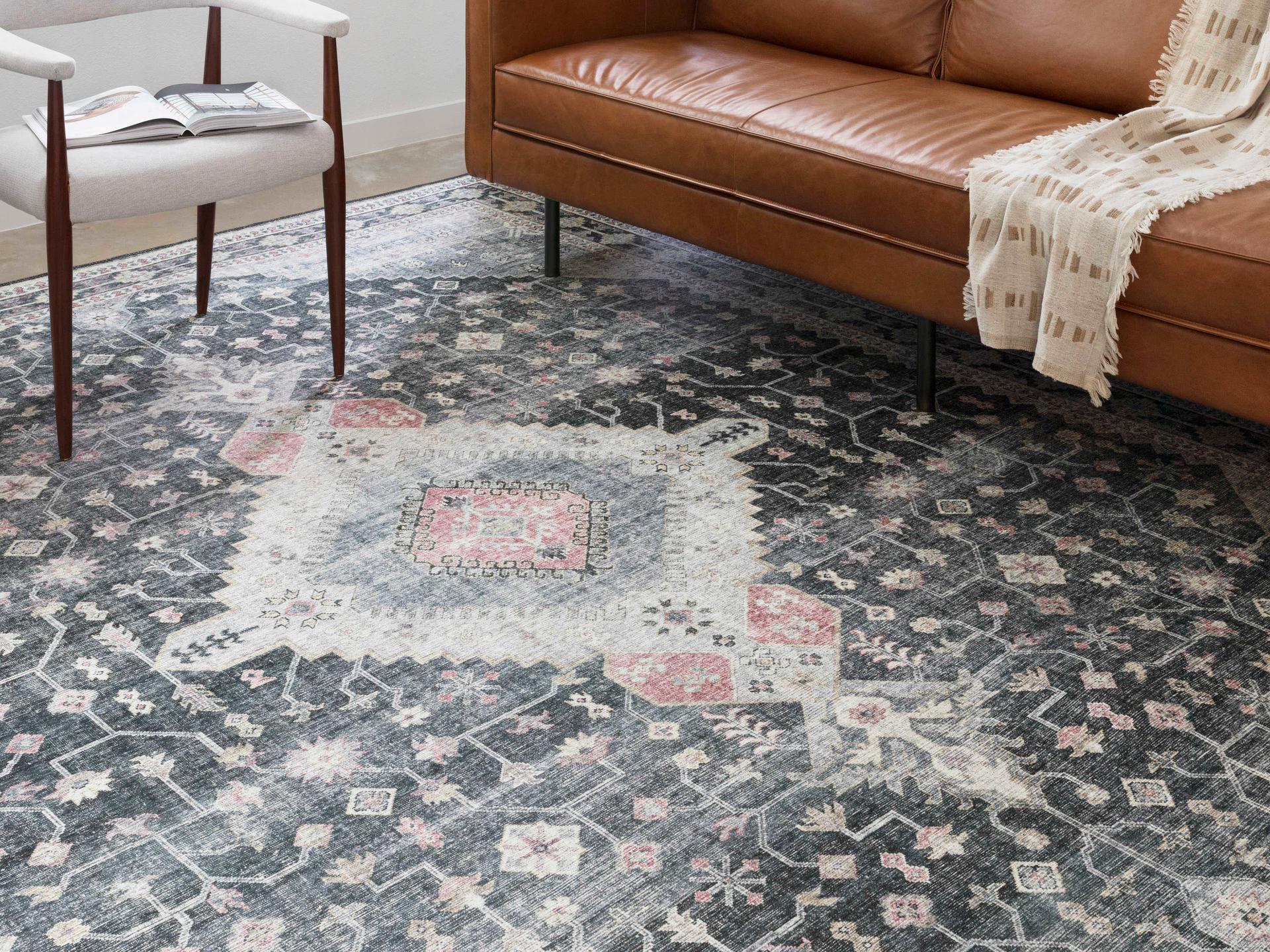 Loloi Rugs Skye Bordered Runner Area Rug